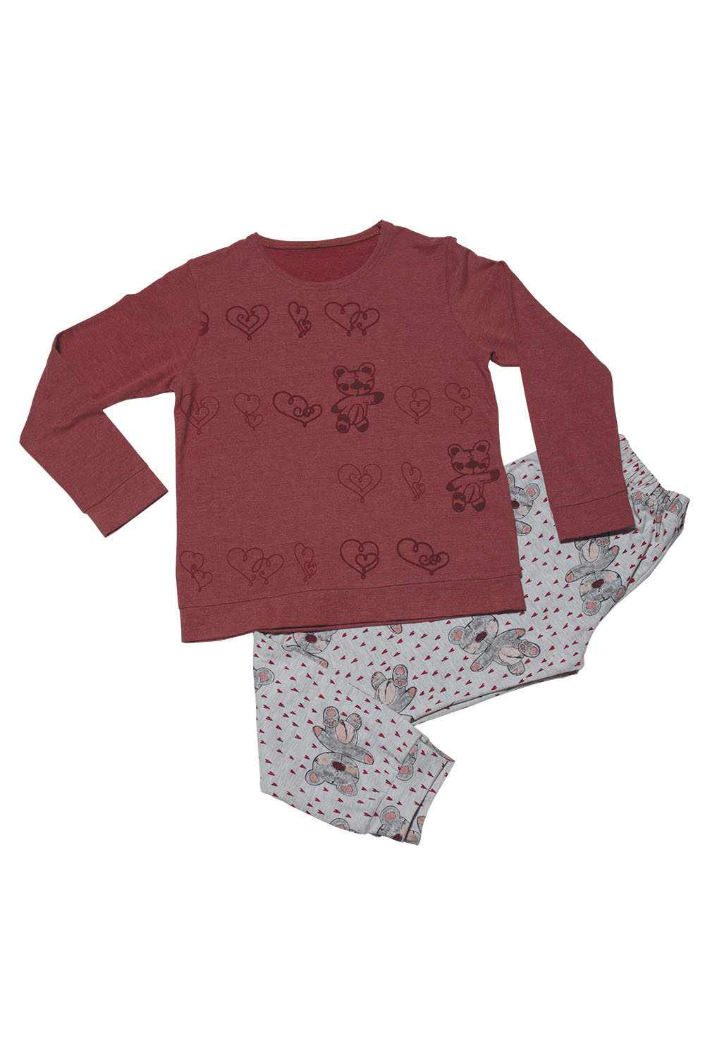 Kids Kız Çocuk 2li Pijama Takımı