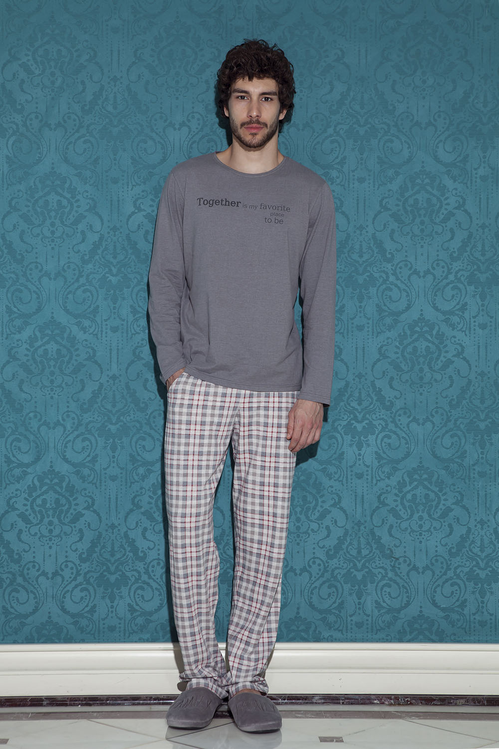 Hays Family Erkek 2li Pijama Takımı