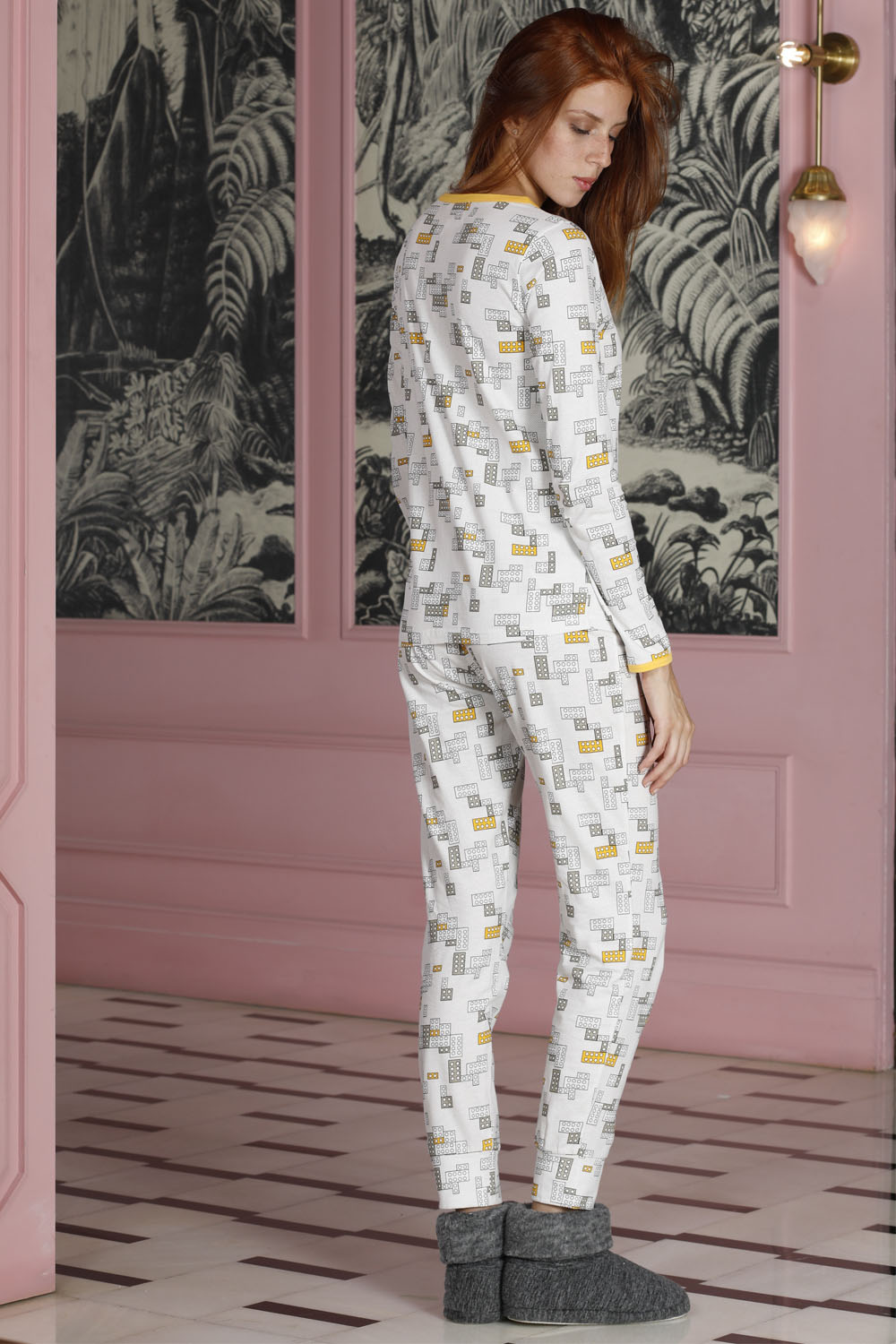 Family Kadın Penye 2li Pijama Takımı