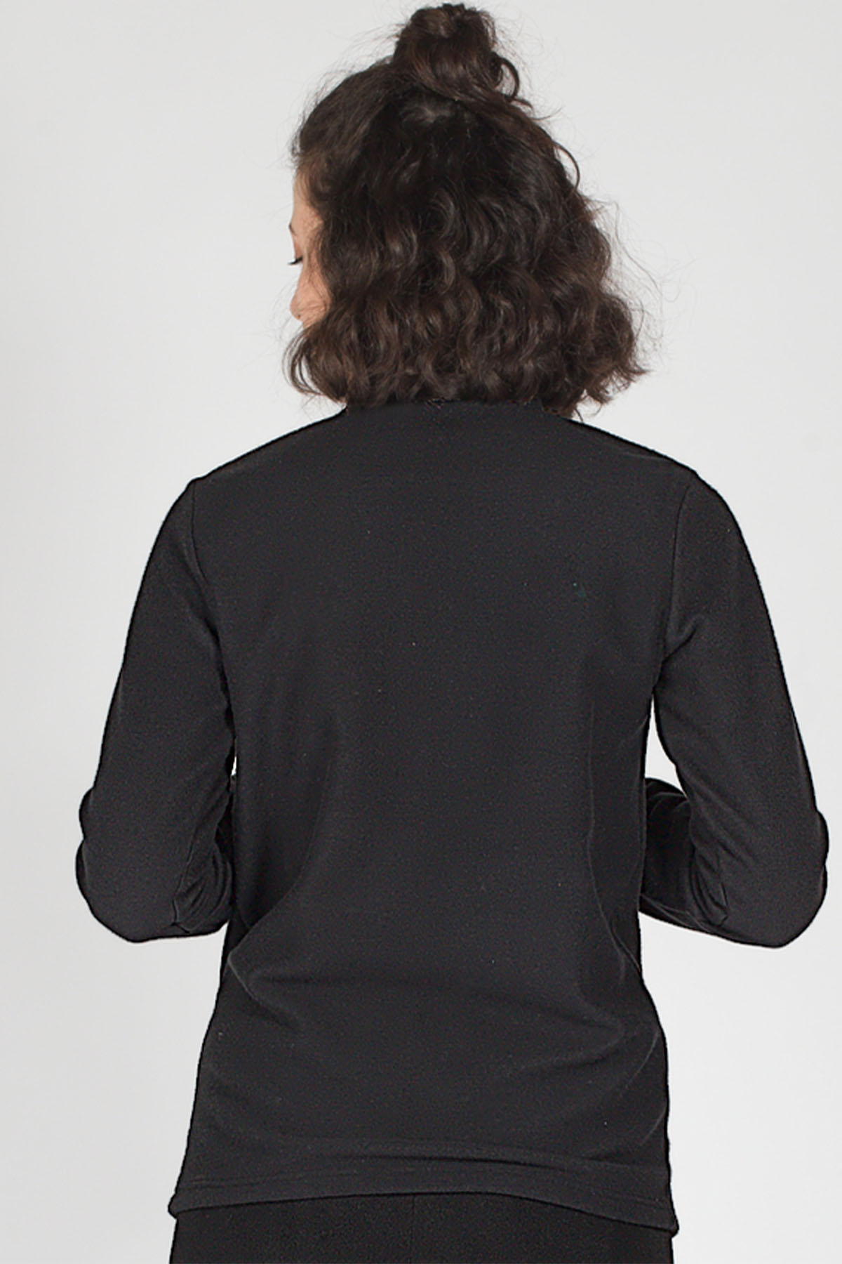 Kadın Fermuarlı Sweatshirt
