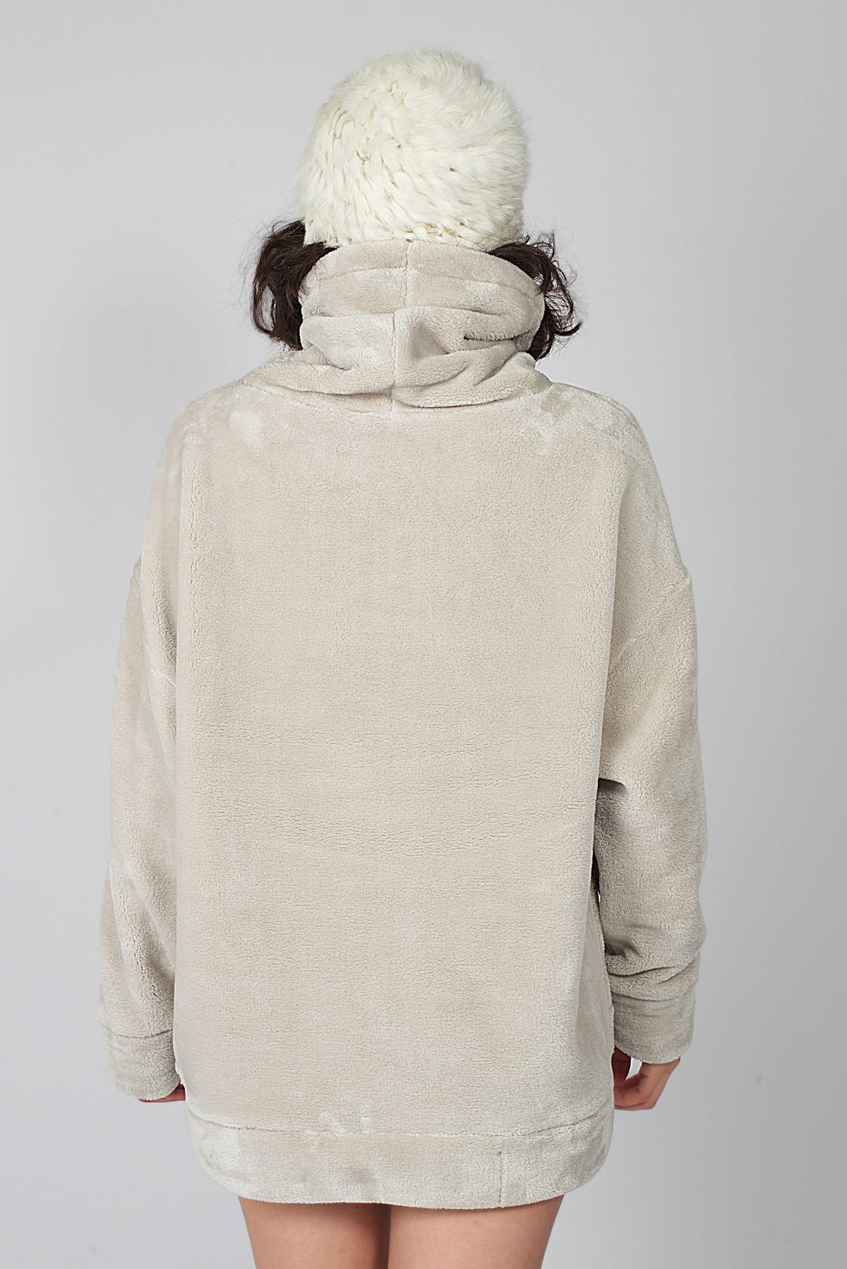 Kadın Gri Ultrasoft Sweatshirt
