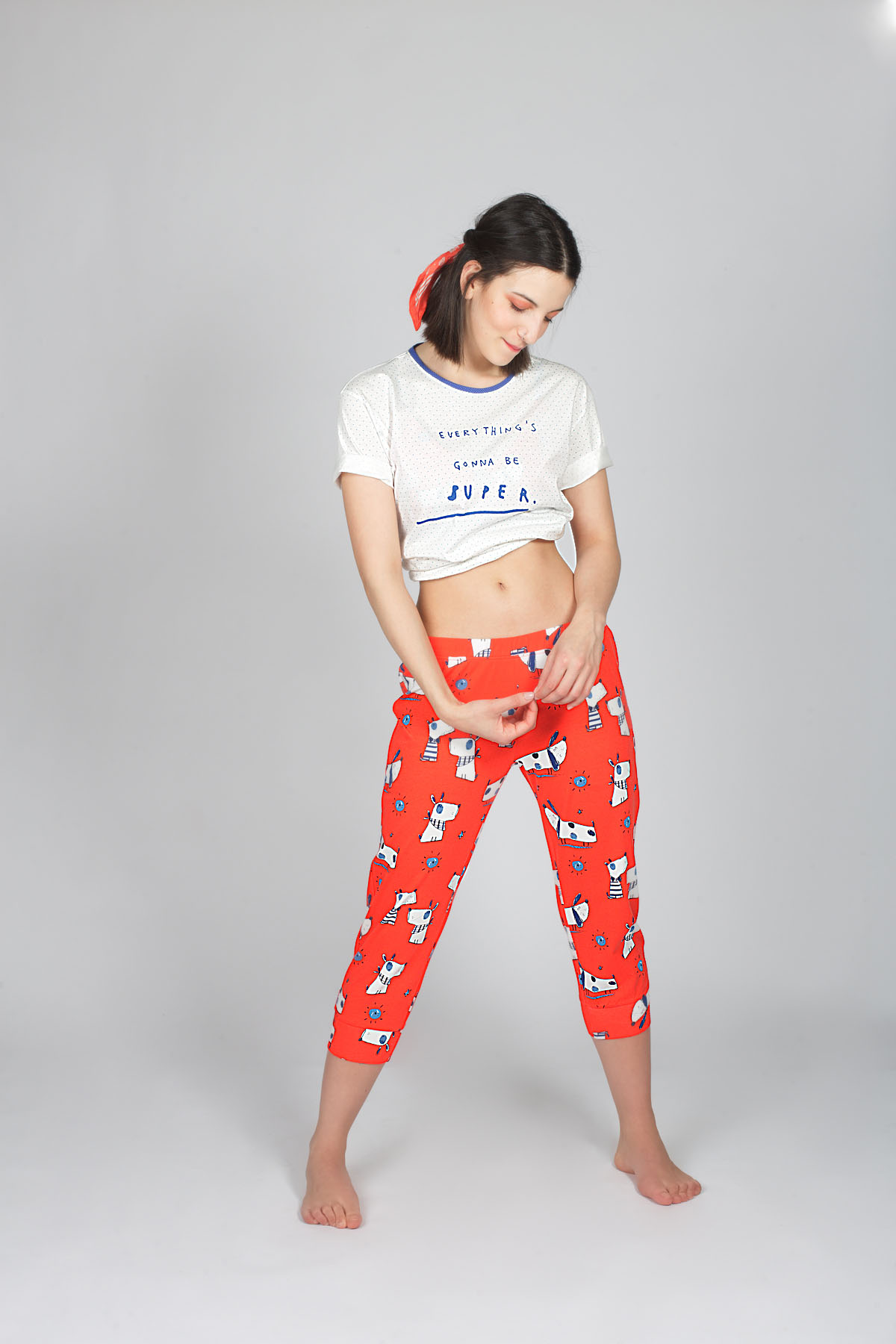 Kadın Penye Pijama Takımı