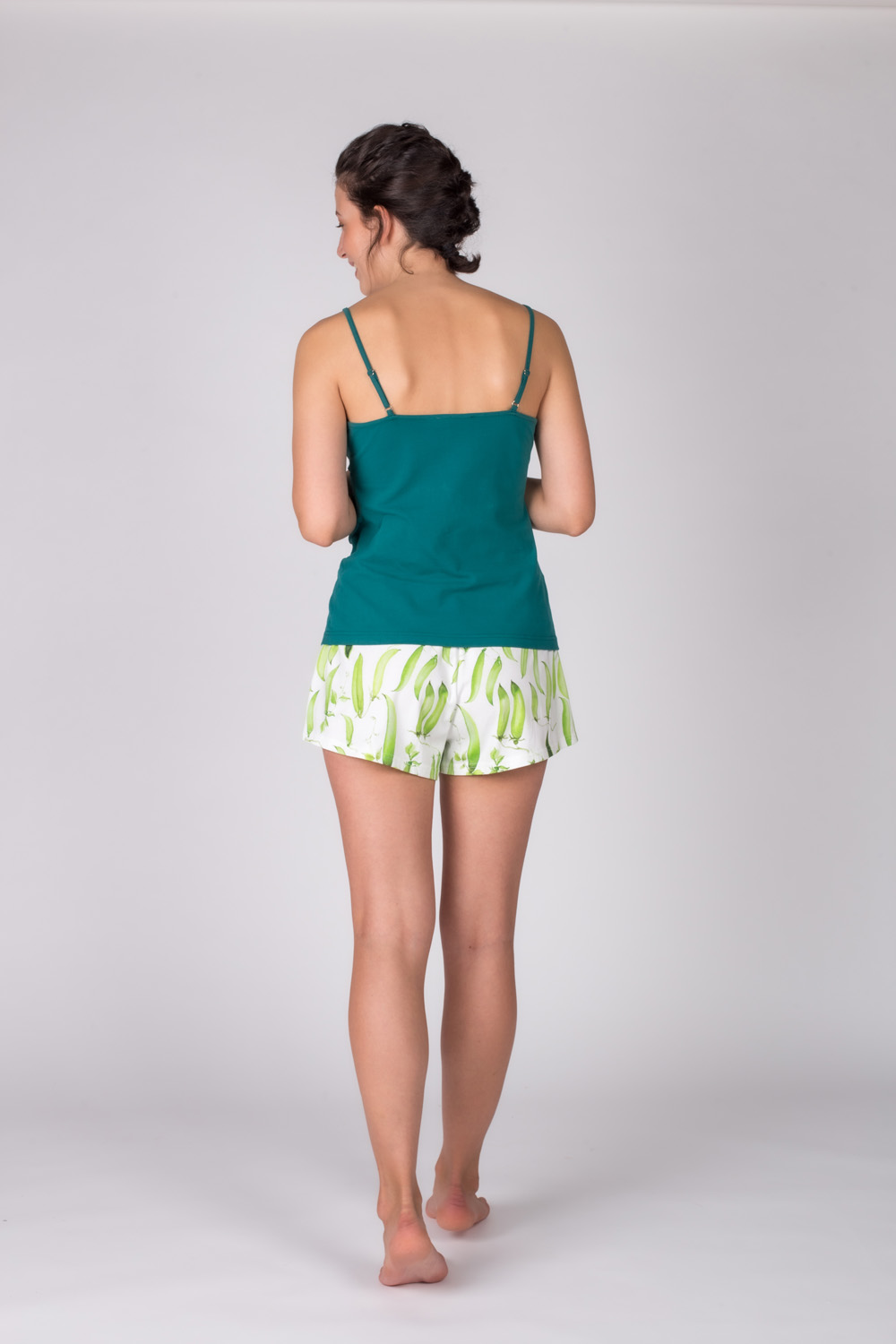 Kadın İp Asklı Bağlama Detaylı Atlet