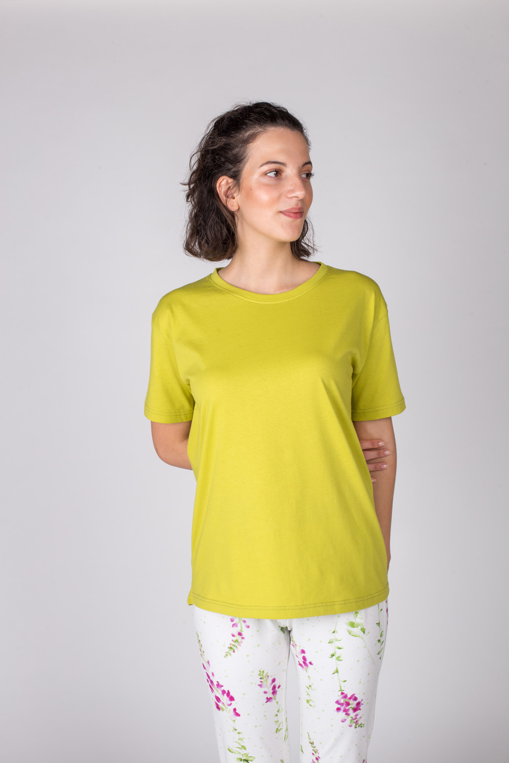 Kadın Kısa Kollu Basic Tshirt