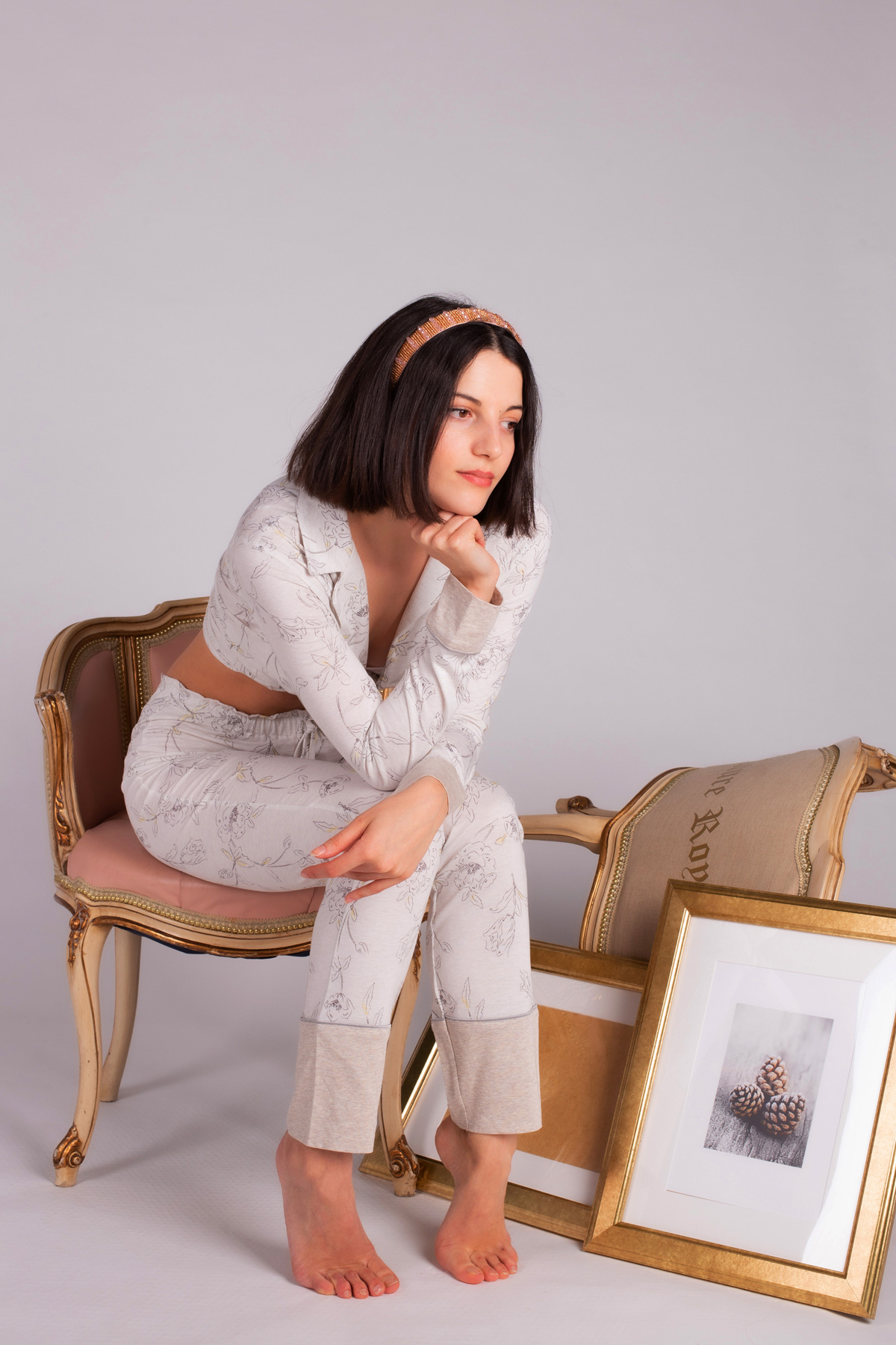 Kadın Modal Uzun Pijama Takımı