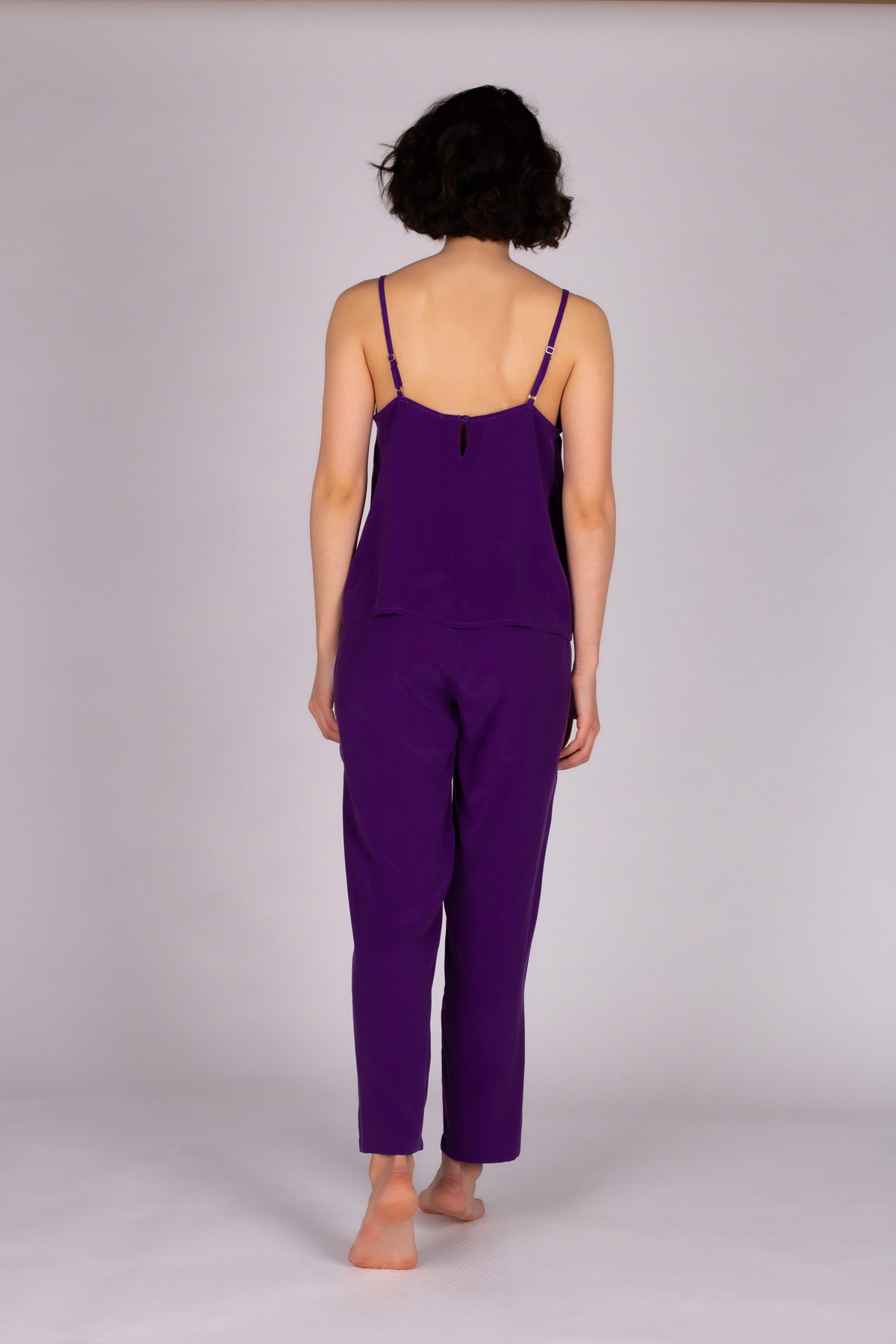 Kadın Vegan Uzun Pijama Takımı
