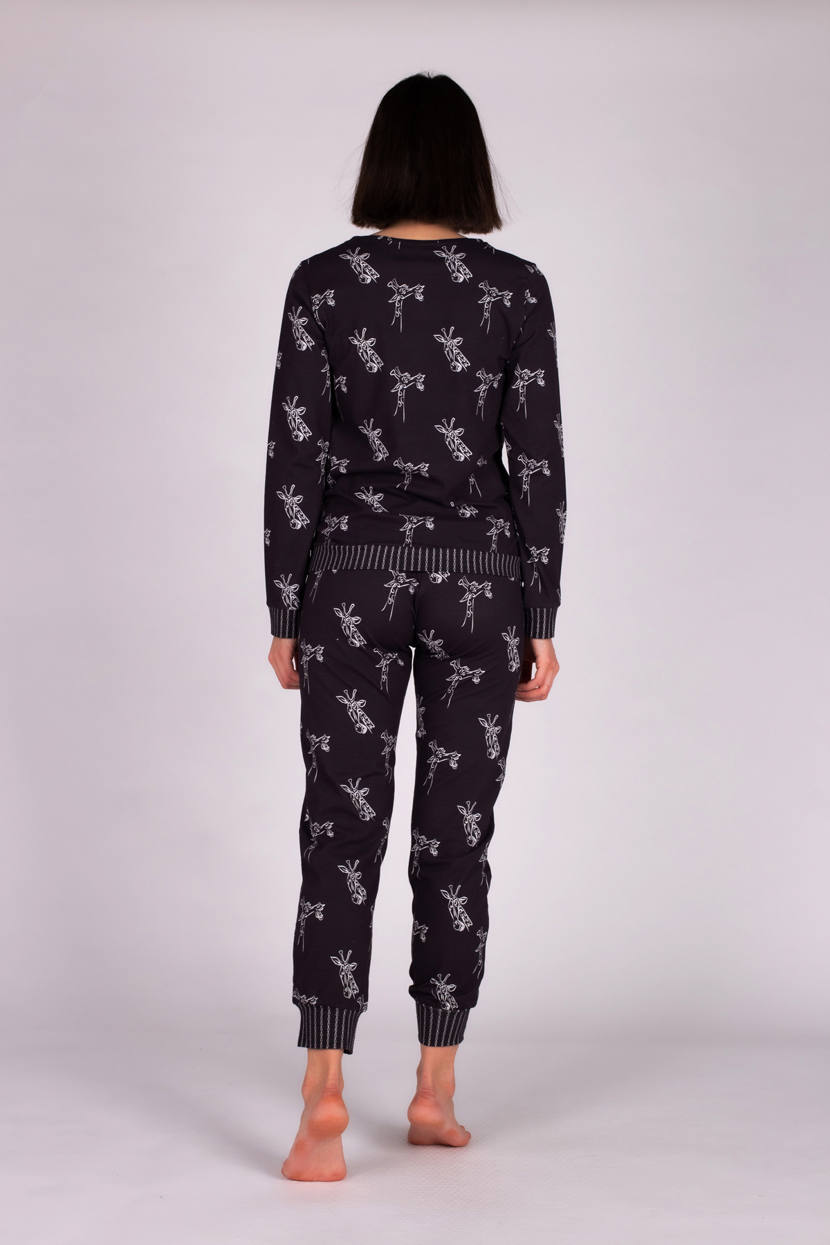 Kadın Pamuklu Pijama Takımı
