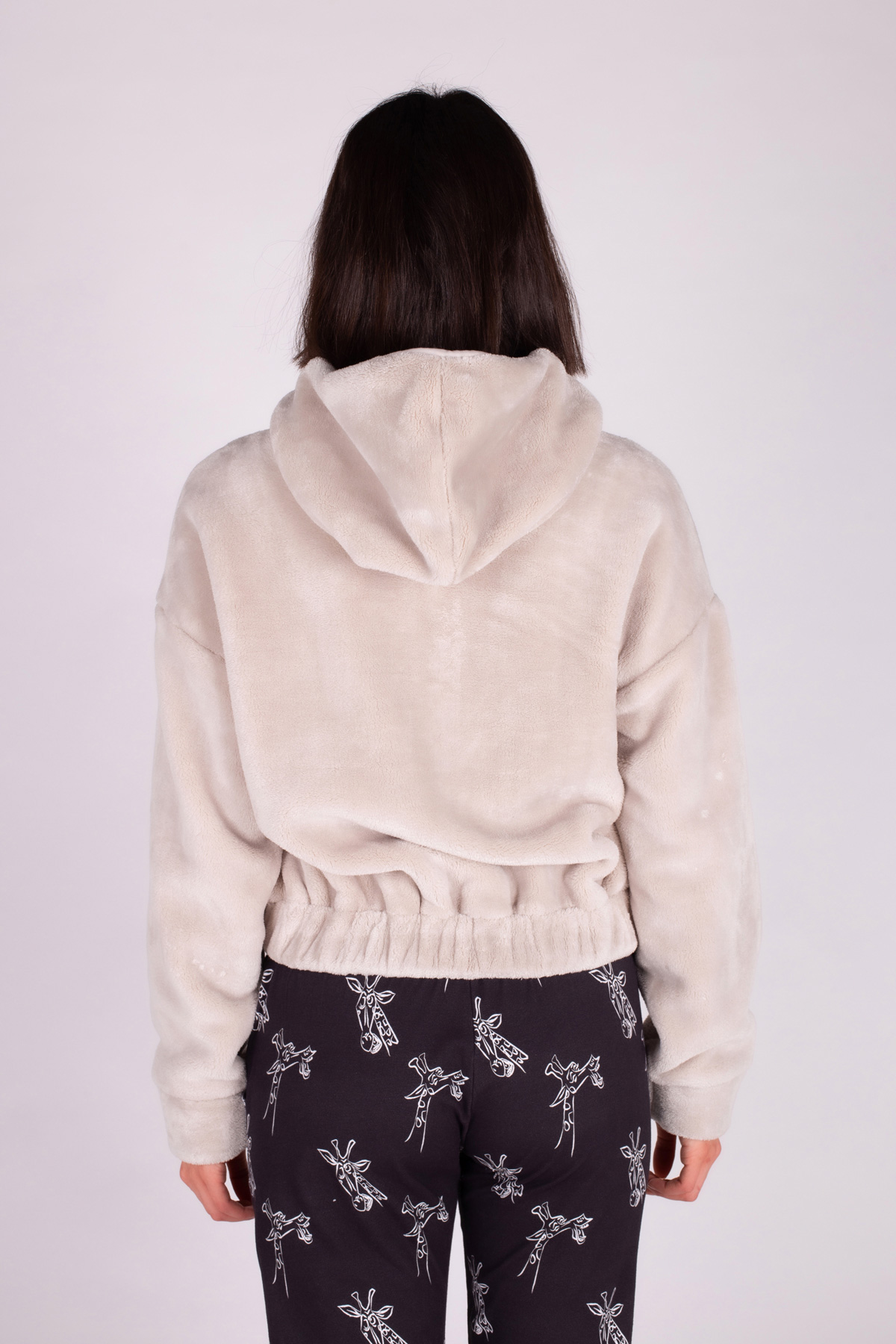 Kadın Soft Kapşonlu Sweatshirt