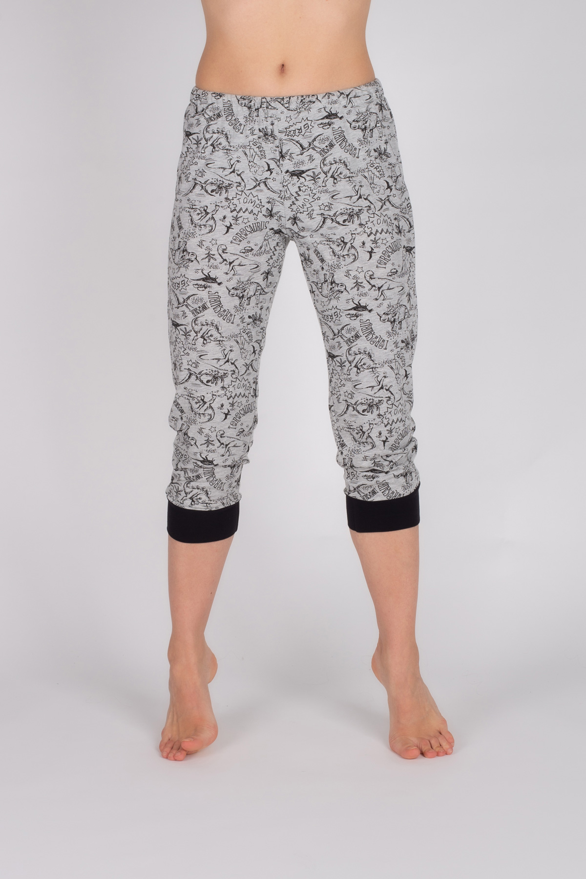 Kadın Kapri Pijama Takımı