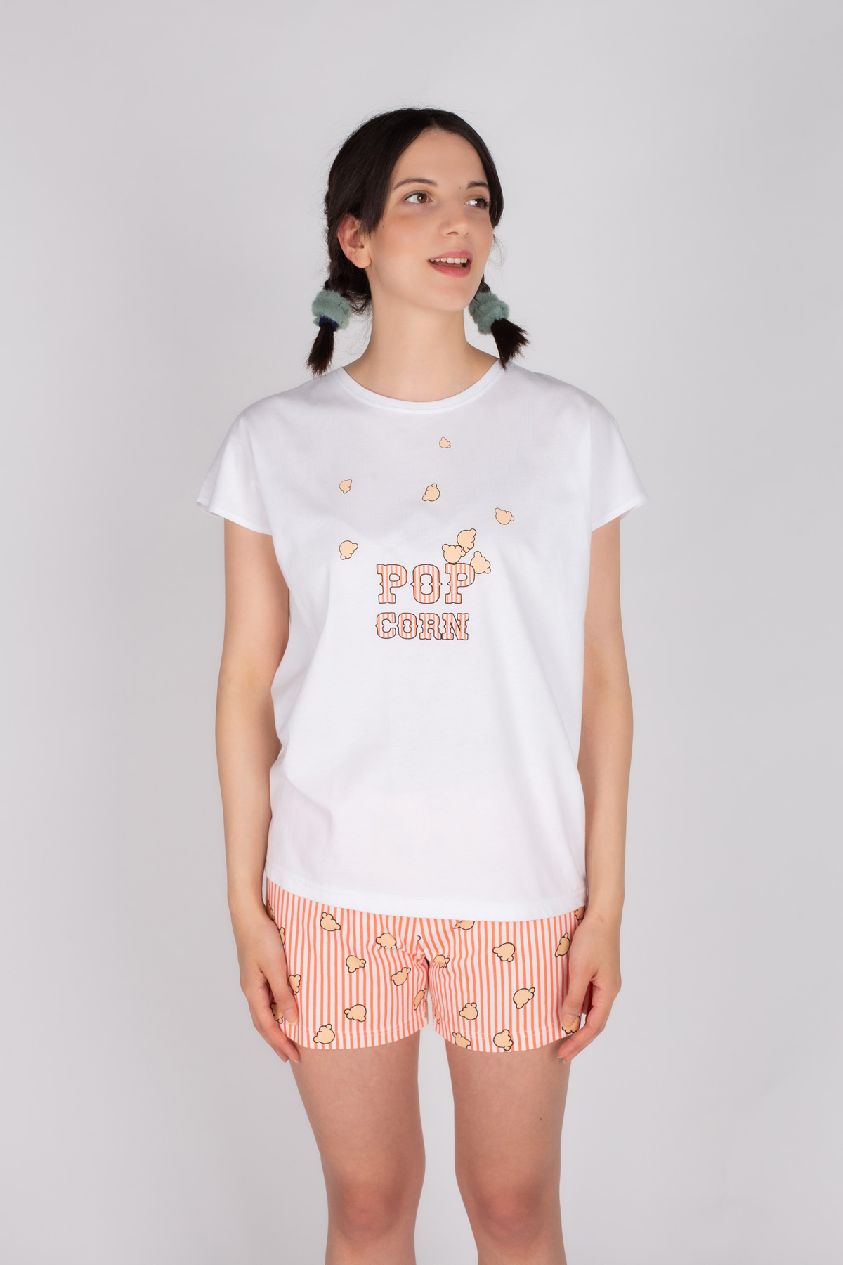Kadın Şortlu Pijama Takımı