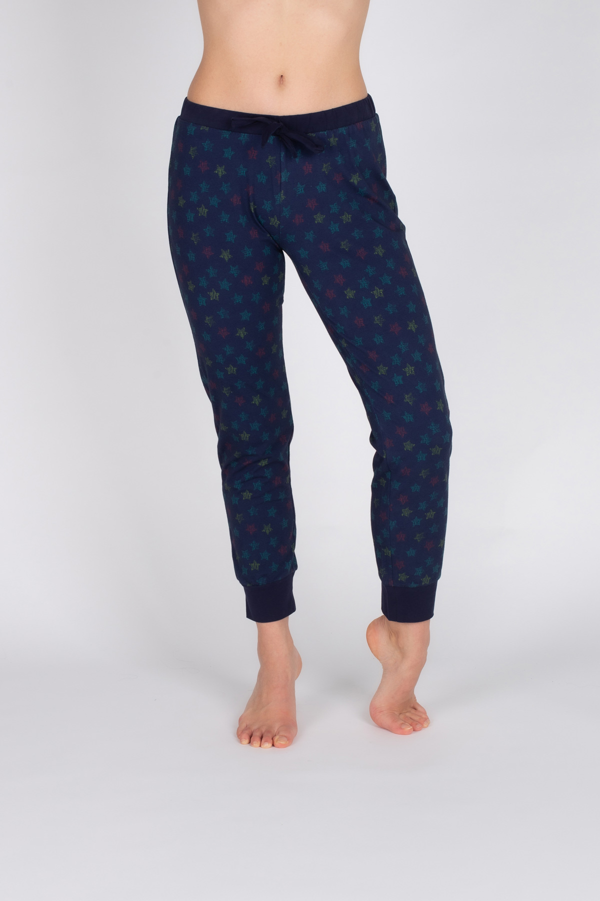 Kadın Pamuklu Uzun Pijama Takımı