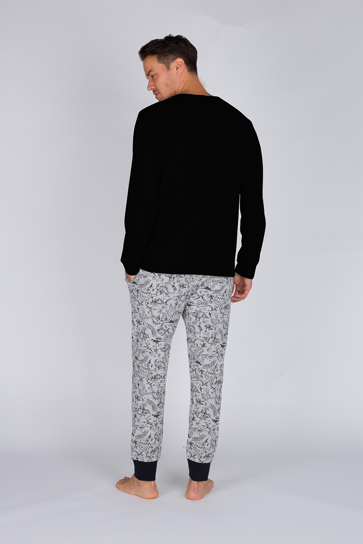 Erkek Uzun Pijama Takımı