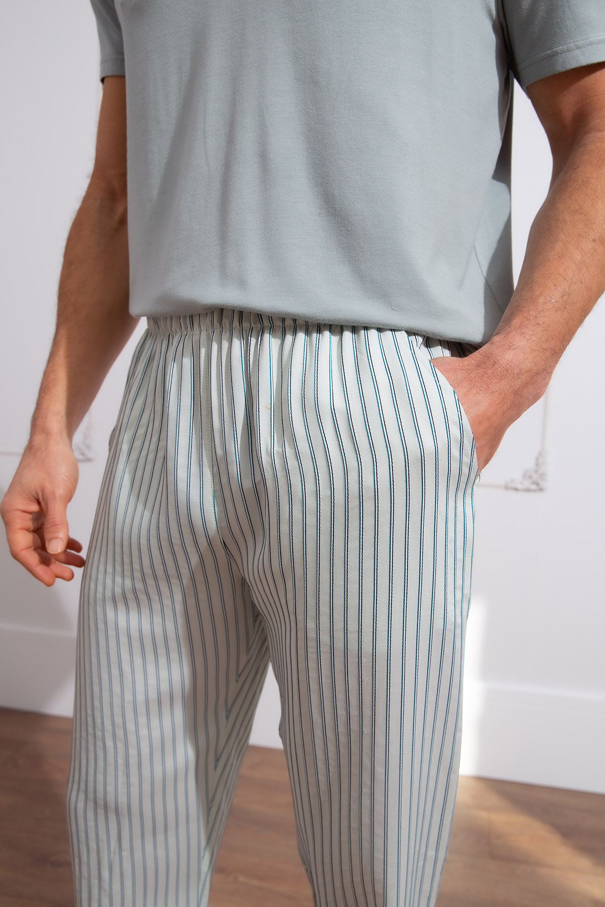 Erkek Uzun Pijama Takımı