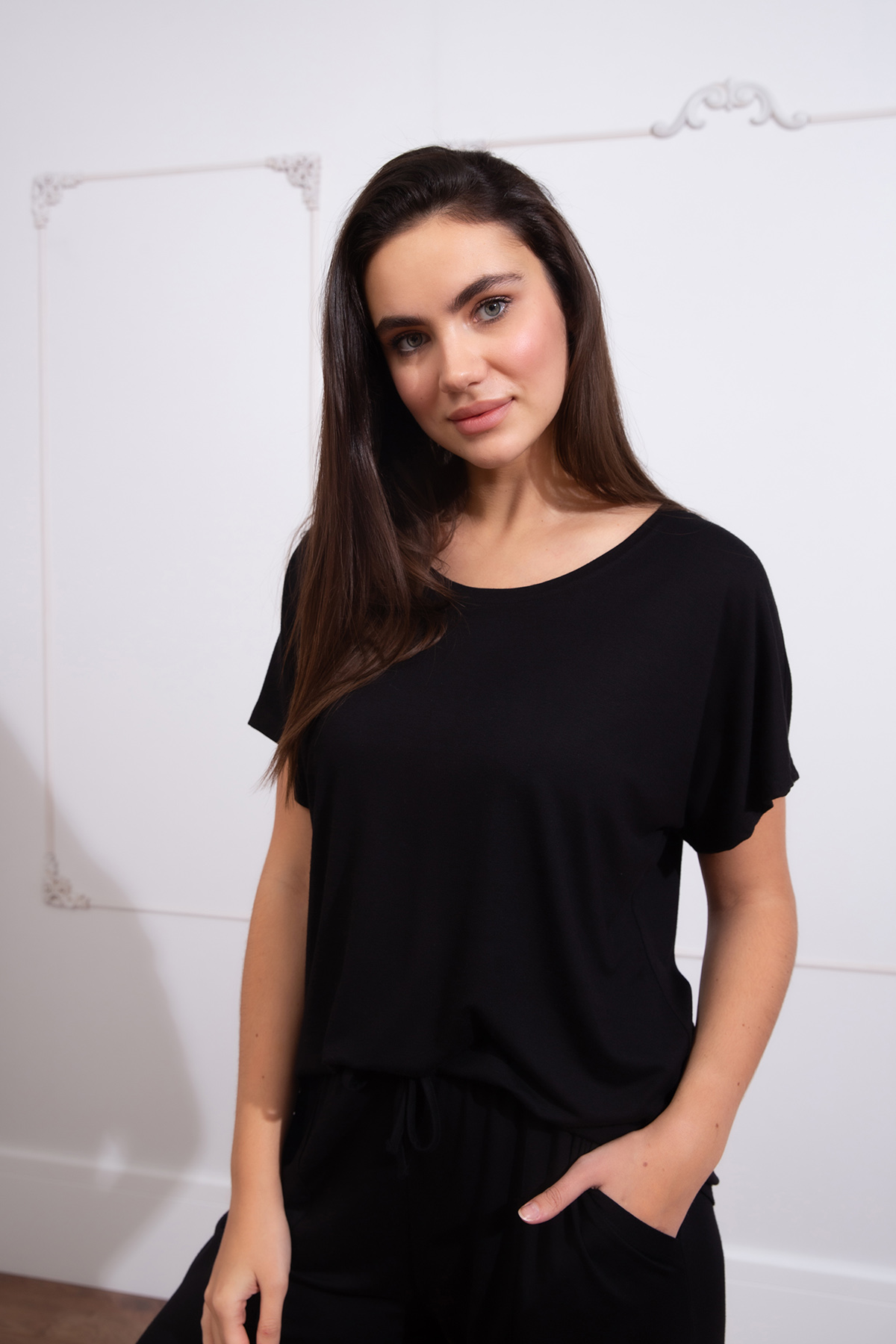Kadın Büyük Beden Kısa Kollu T-shirt