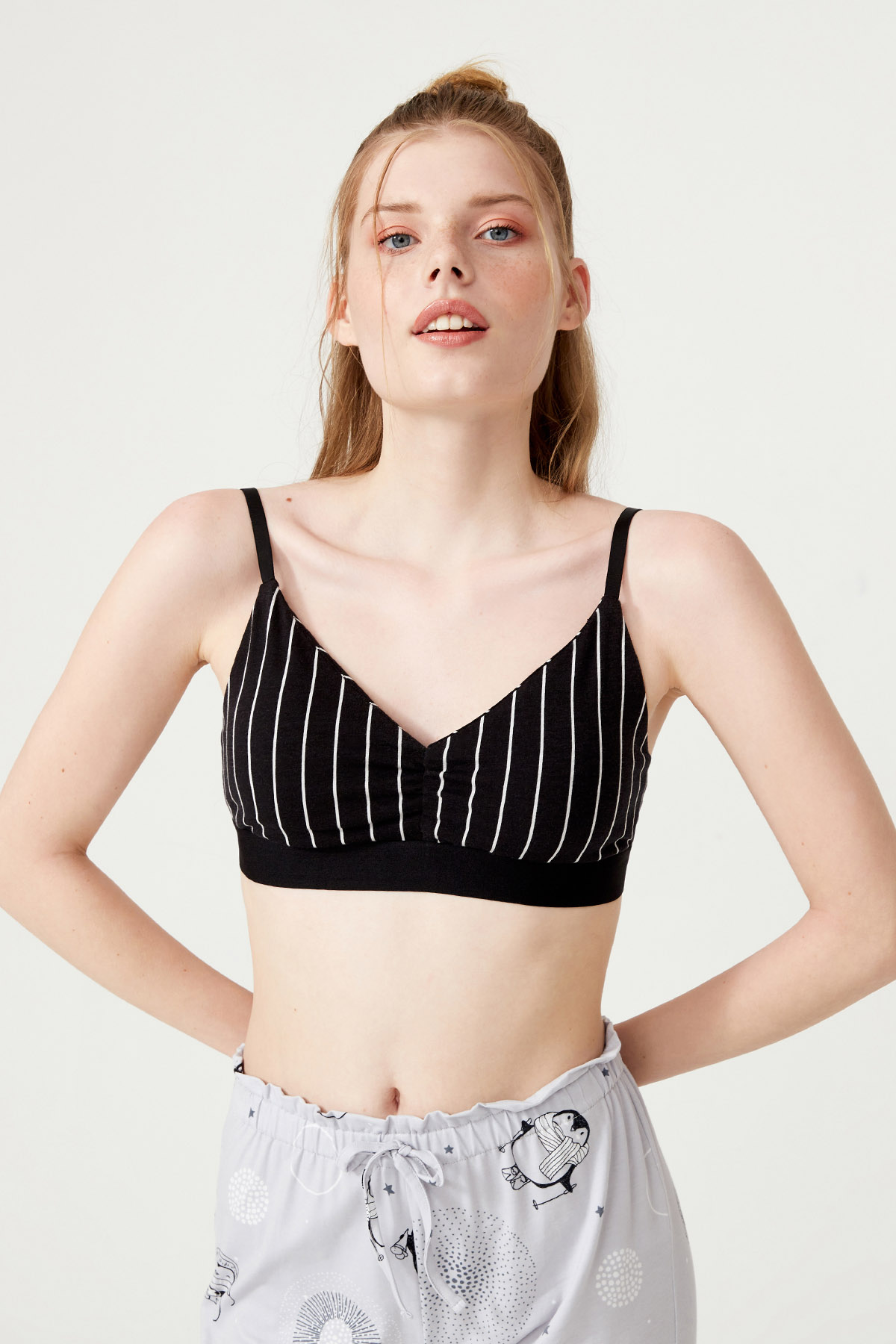Kadın Pamuklu Pedli Bralet