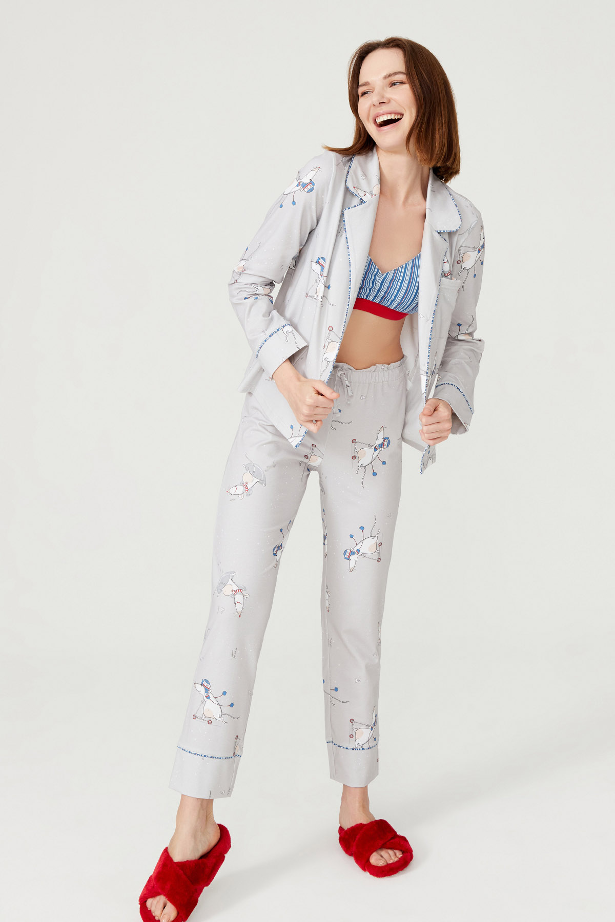 Kadın Uzun Pijama Takımı