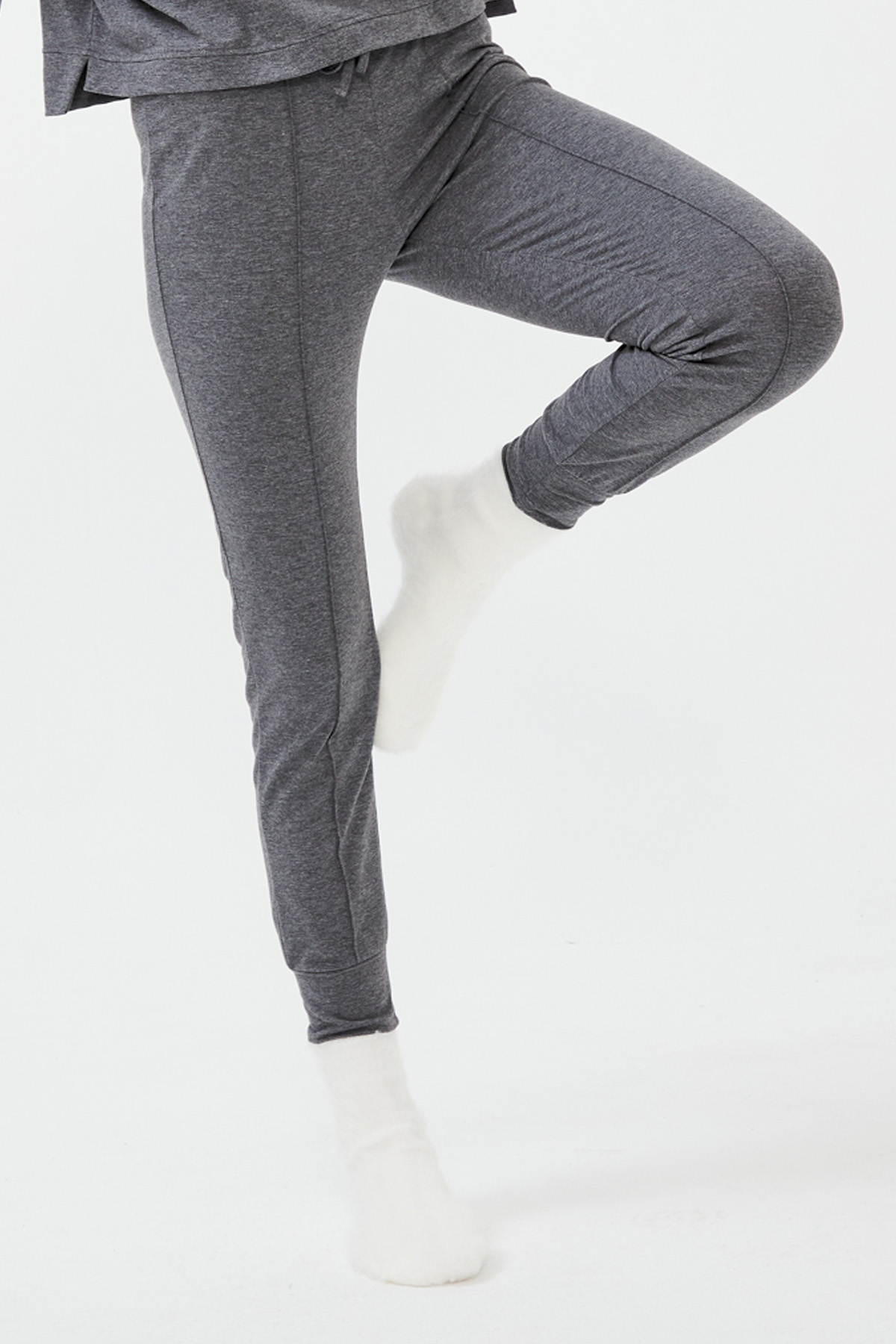 Kadın Pamuklu Manşetli Pantolon