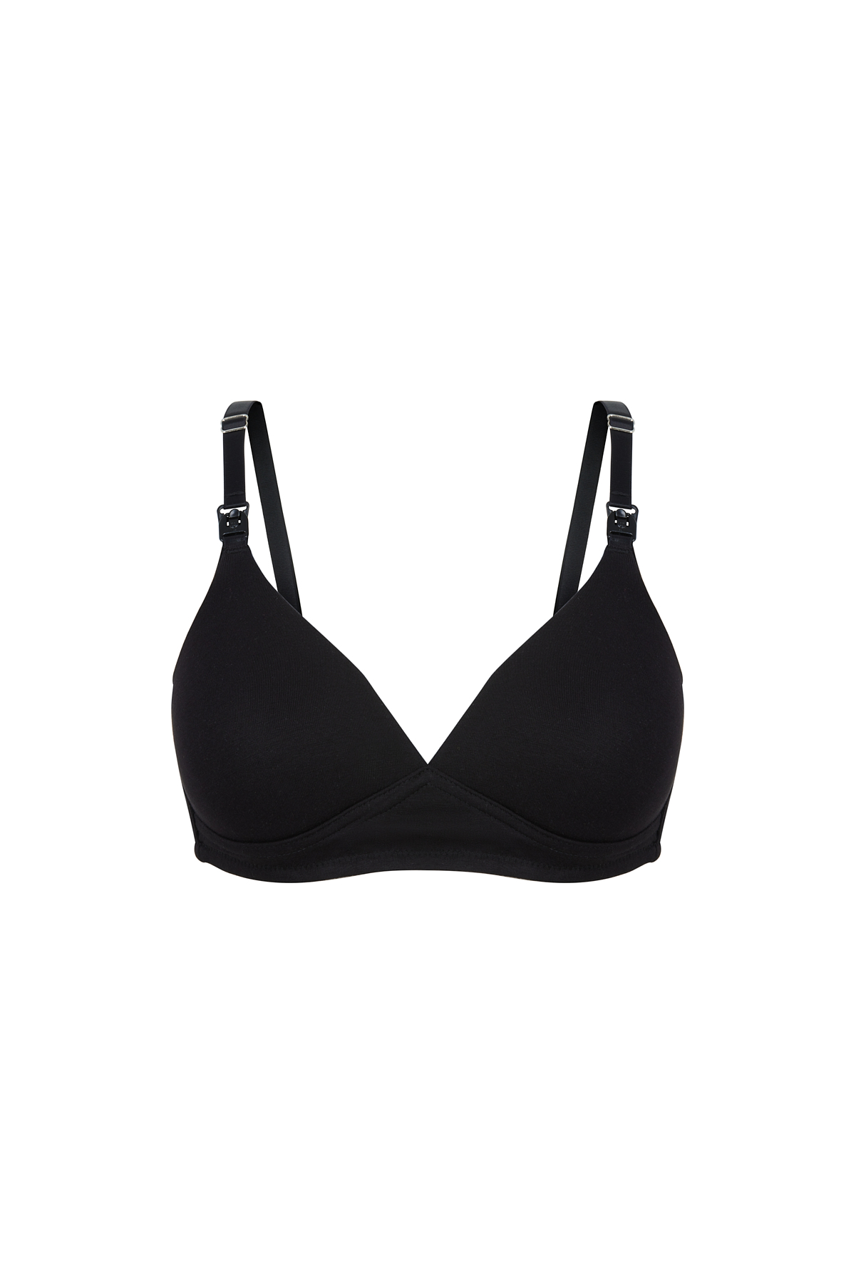 Kadın Mom Emzirme Fonksiyonlu Balensiz Pamuk Sütyen