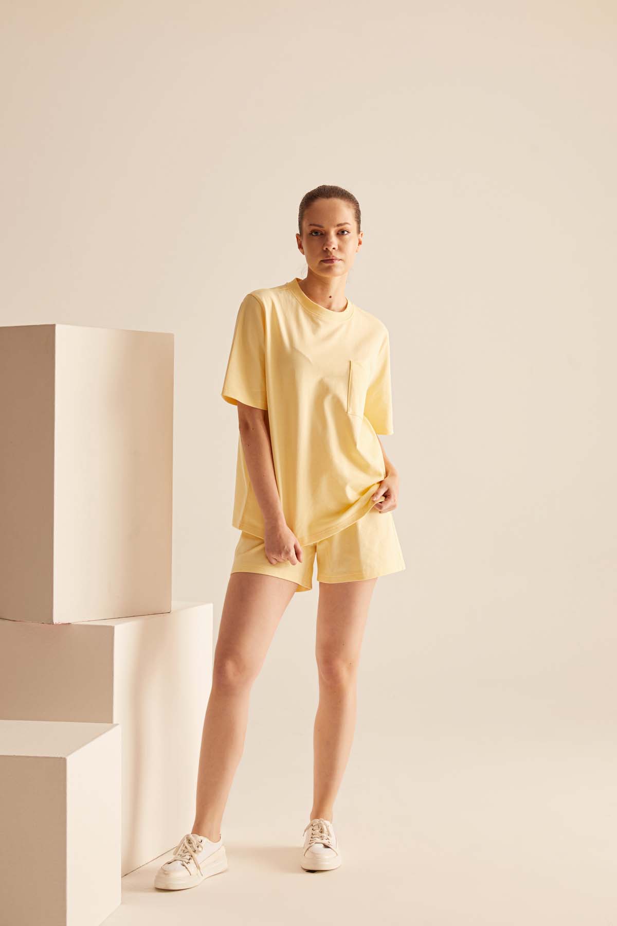 Kadın Şort / Tshirt Takım