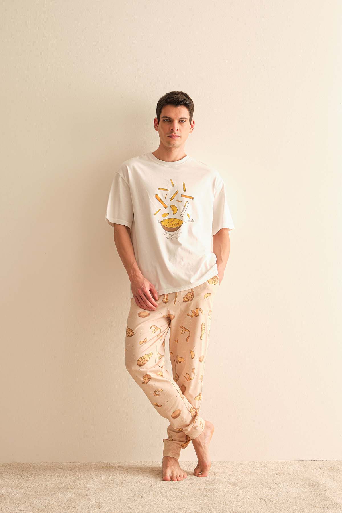 Erkek Pantolon / Tshirt Takım