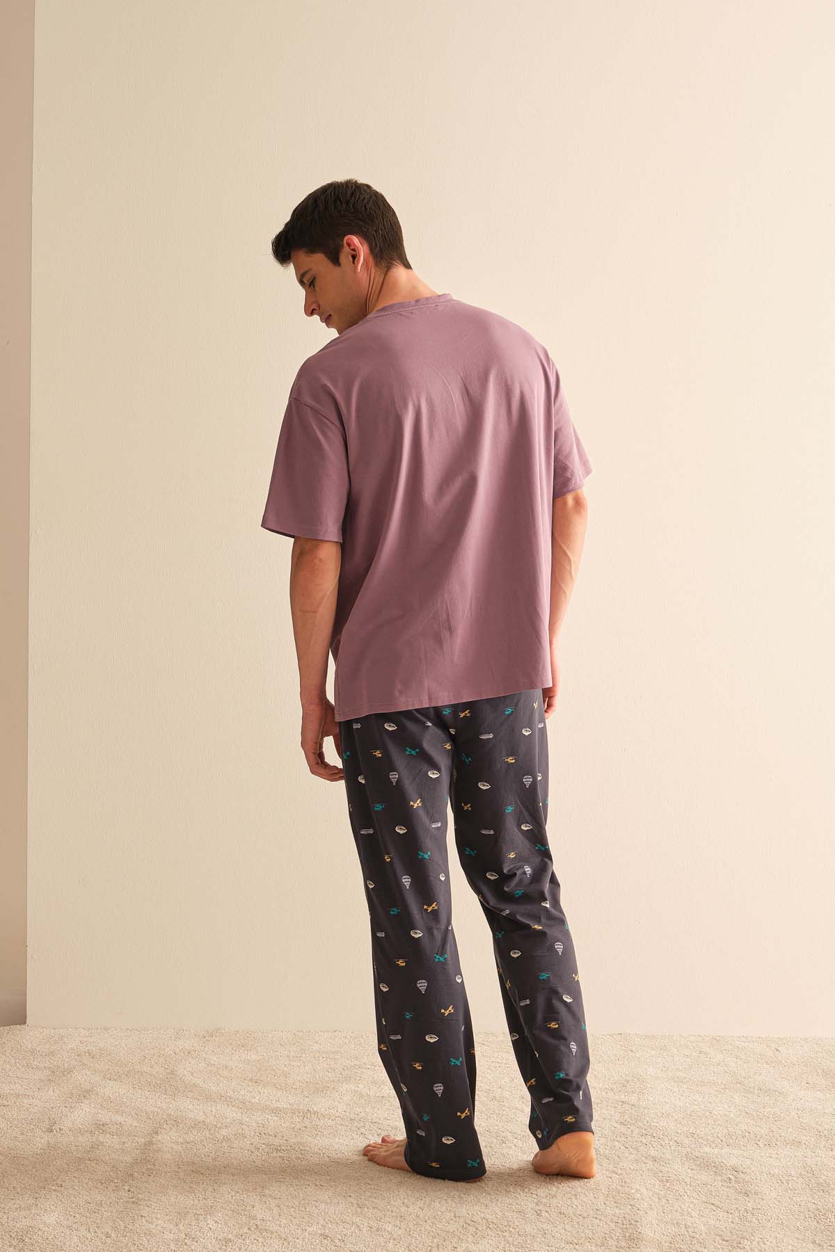 Erkek Pijama Alt Uzun