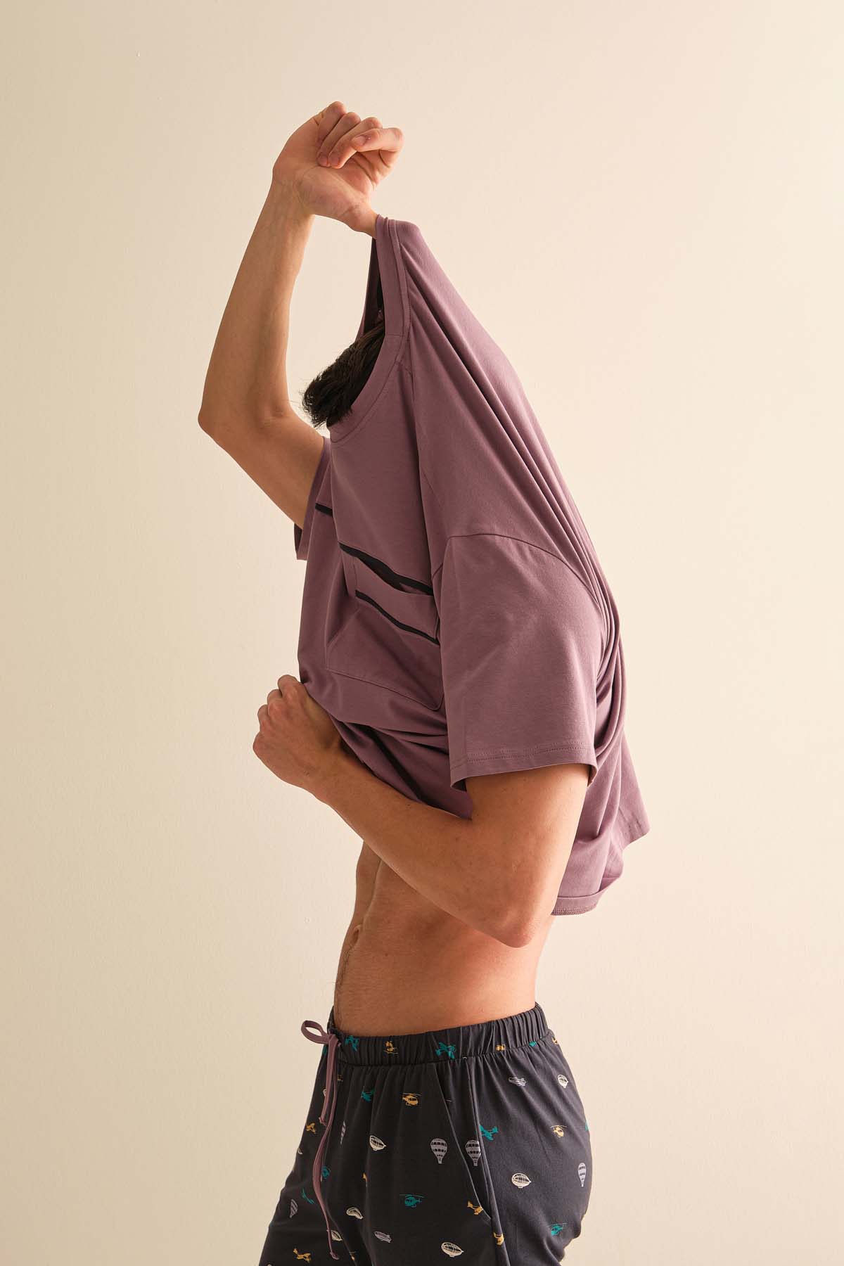 Erkek Pijama Alt Uzun