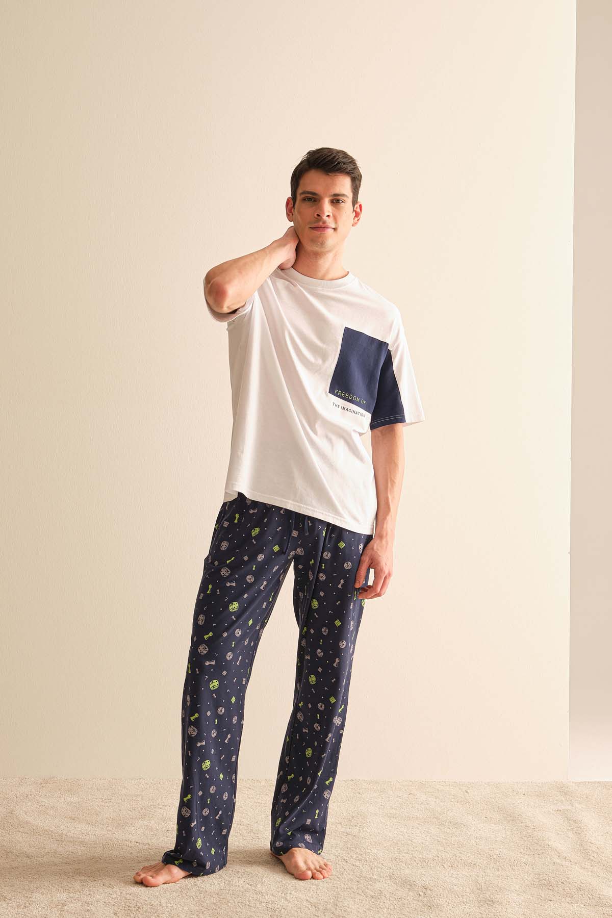 Erkek Pantolon / Tshirt Takım
