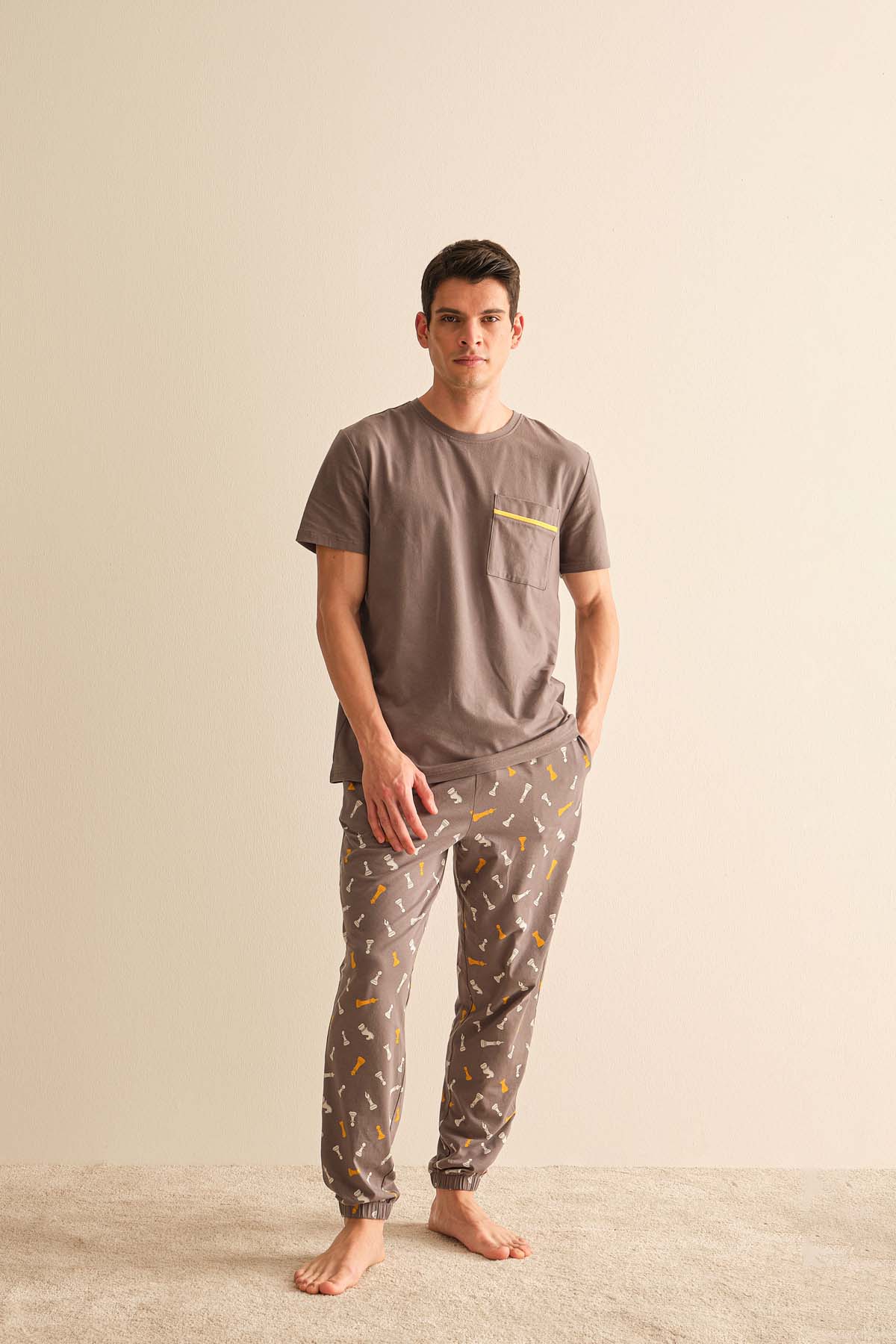 Erkek Pantolon / Tshirt Takım