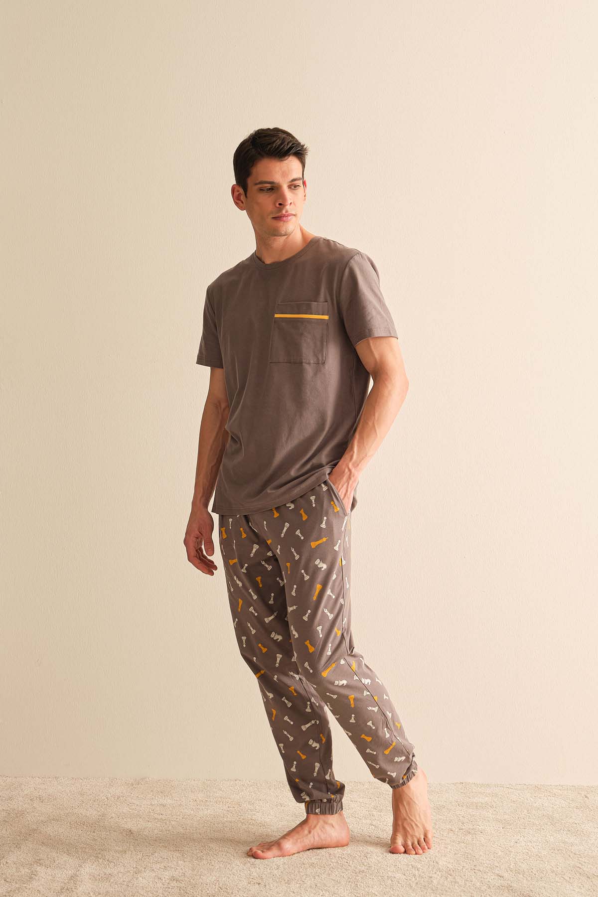 Erkek Pantolon / Tshirt Takım