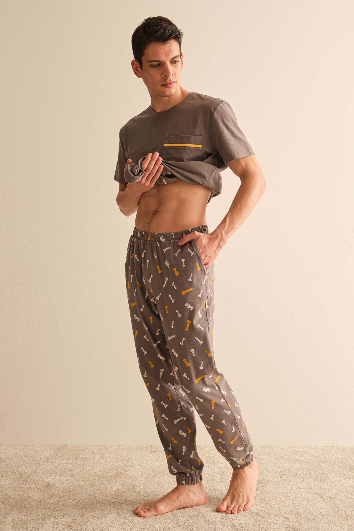 Erkek T-Shirt-Kısa Kol