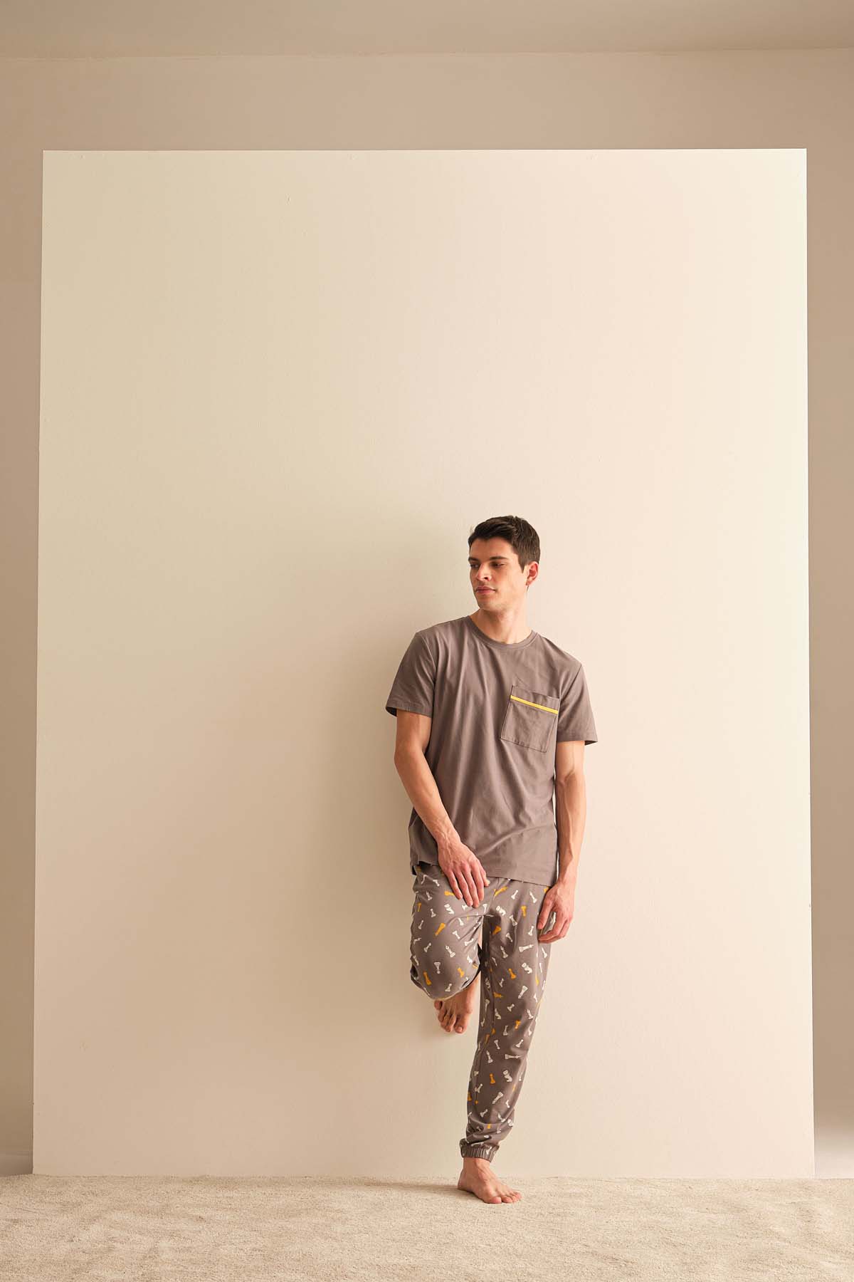 Erkek T-Shirt-Kısa Kol