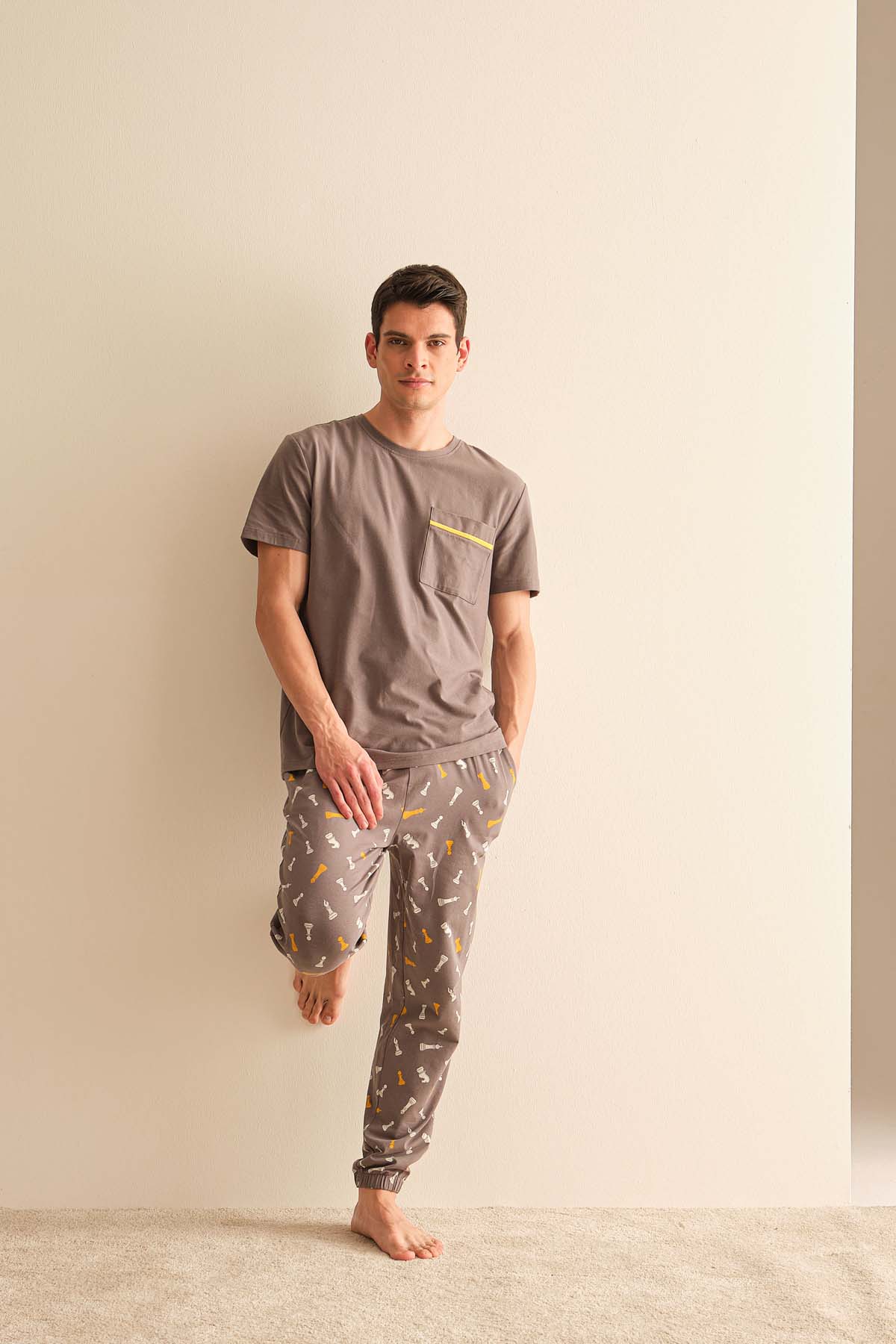 Erkek T-Shirt-Kısa Kol