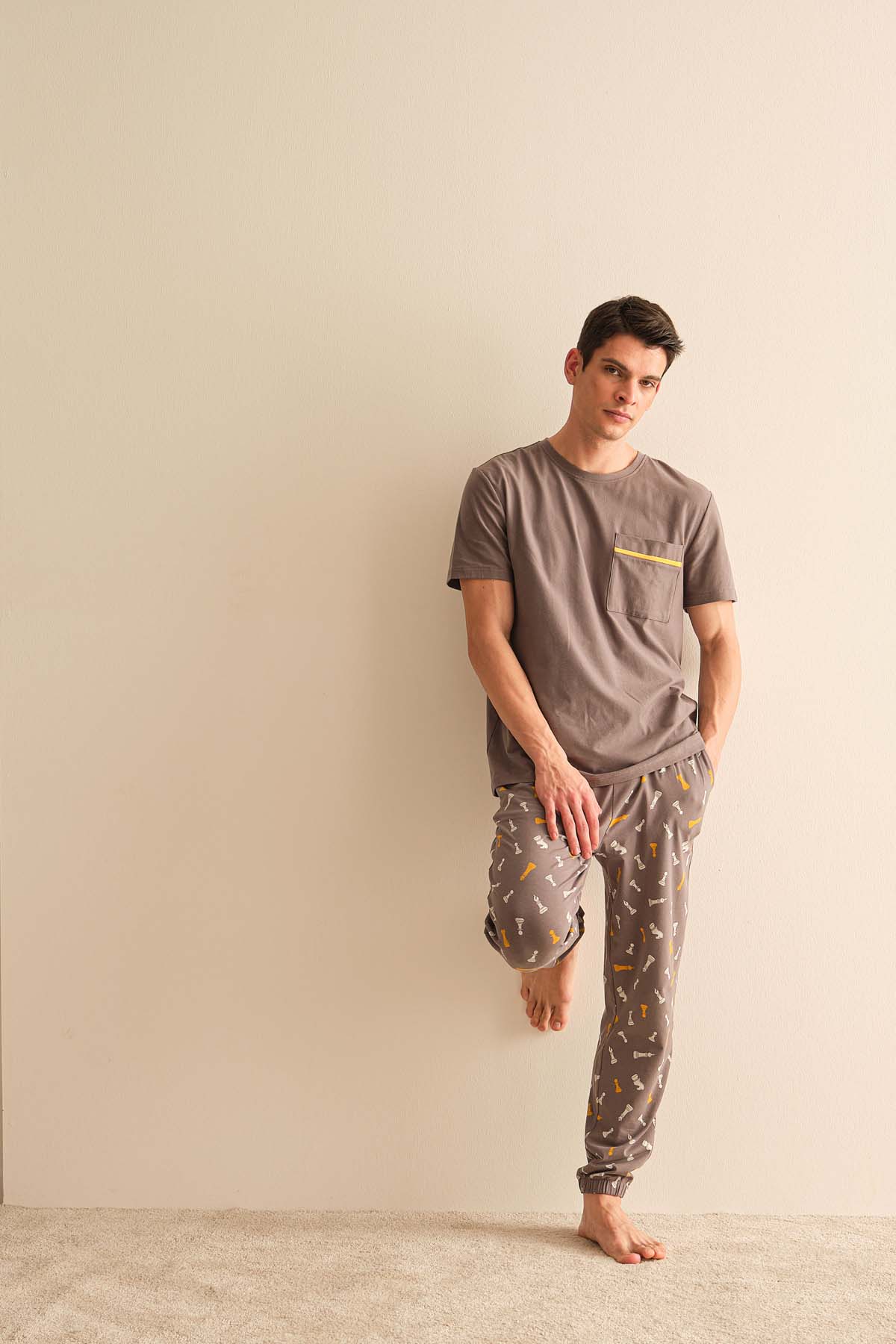 Erkek T-Shirt-Kısa Kol