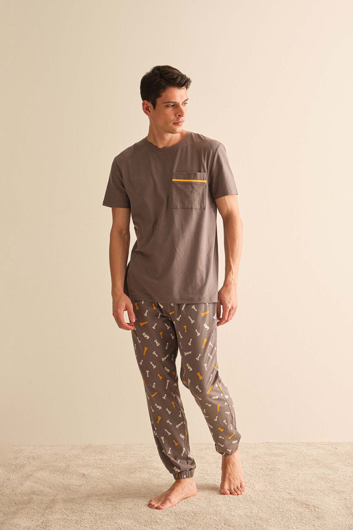 Erkek T-Shirt-Kısa Kol