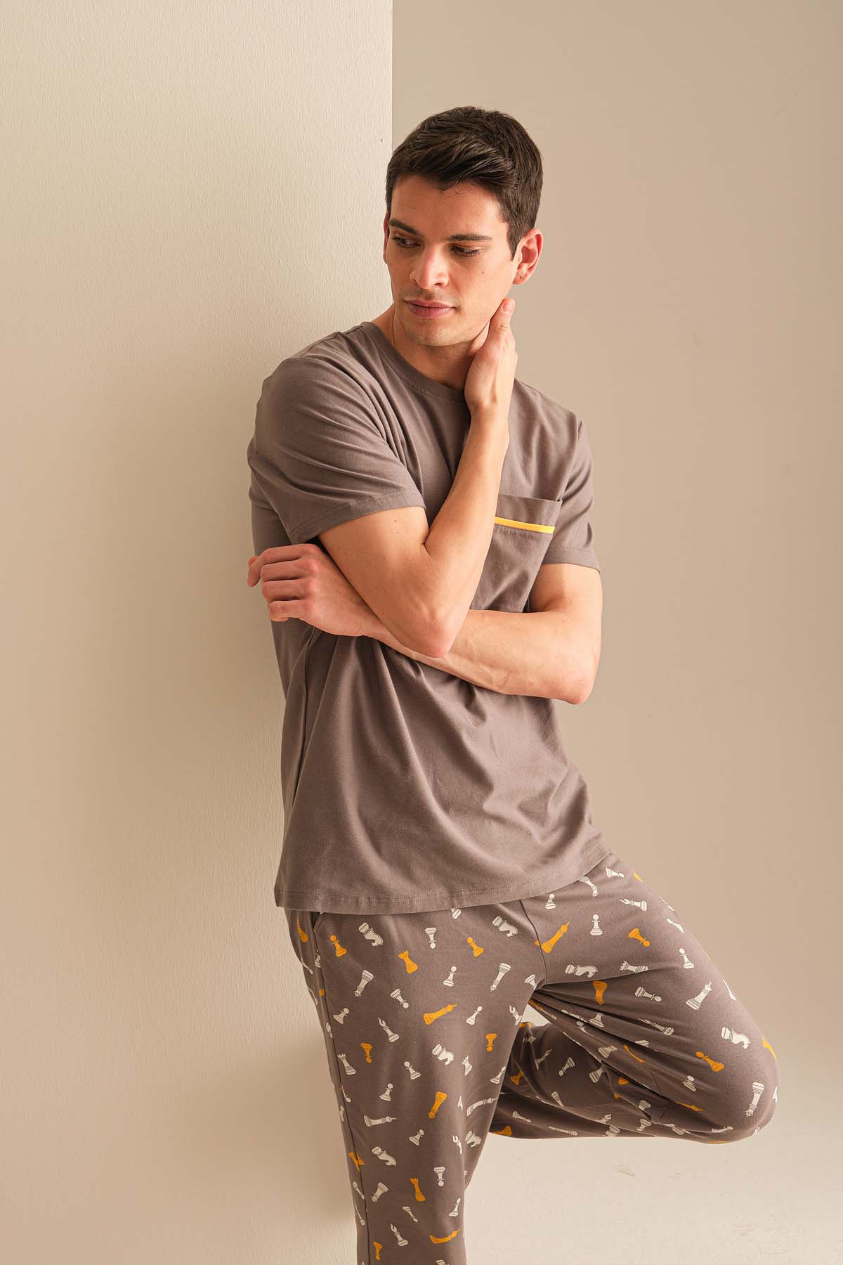 Erkek T-Shirt-Kısa Kol