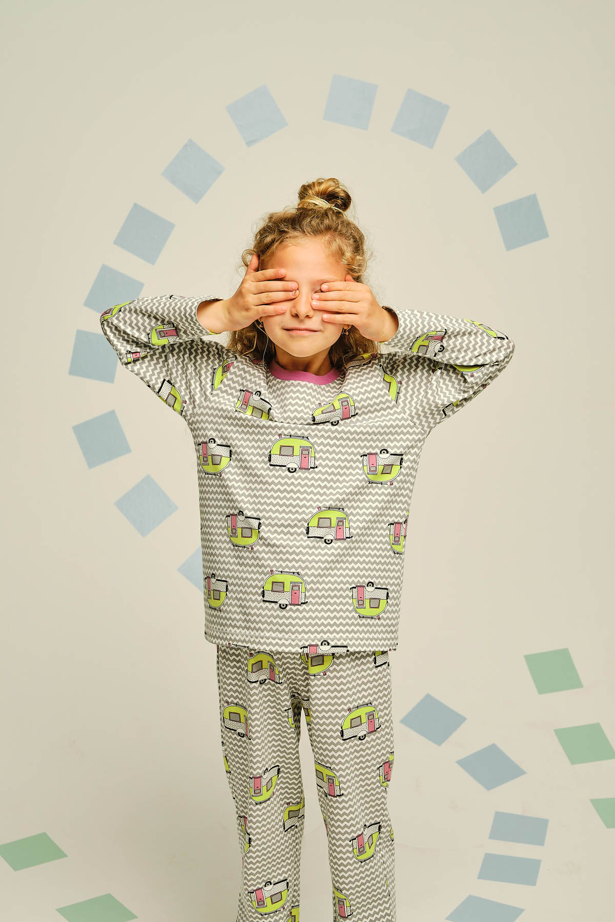 Kız Çocuk Pamuklu Uzun Pijama Takımı