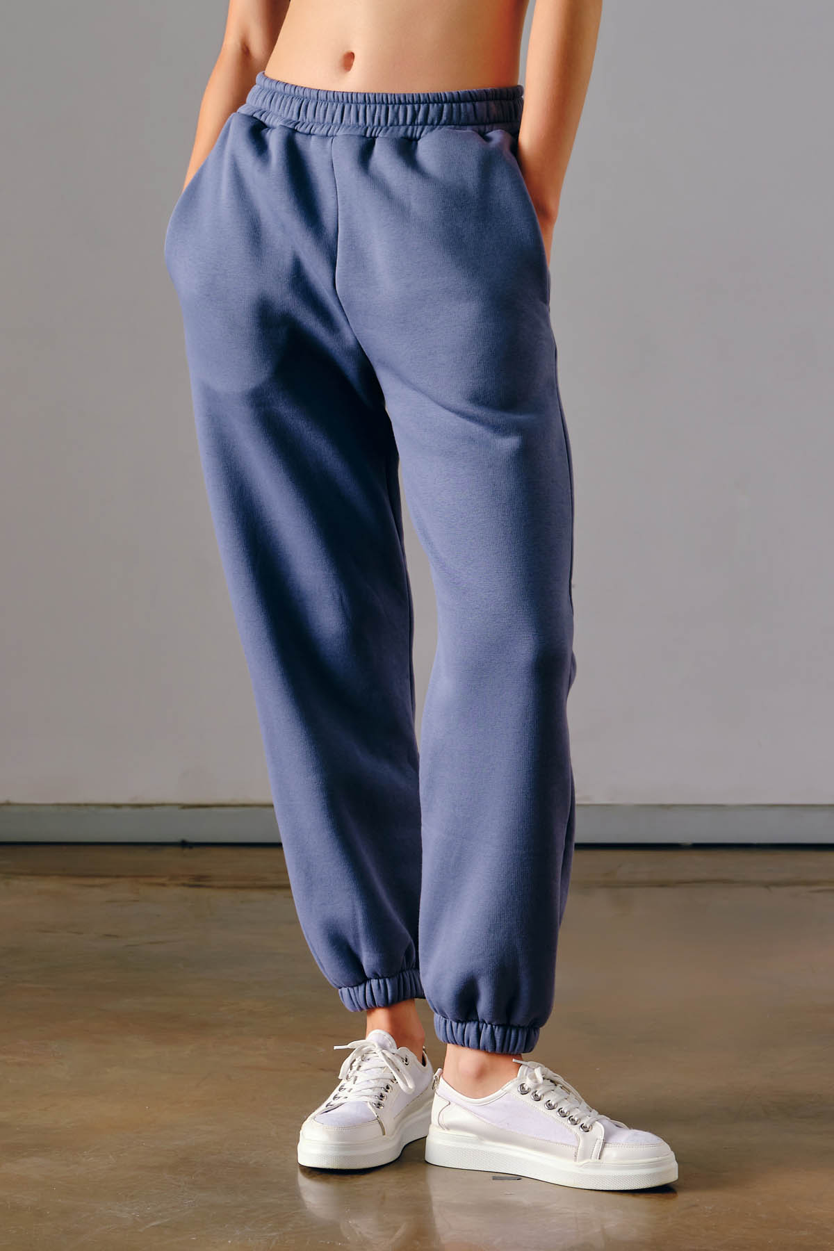 Kadın Pamuklu Şardonlu Eşofman Takımı