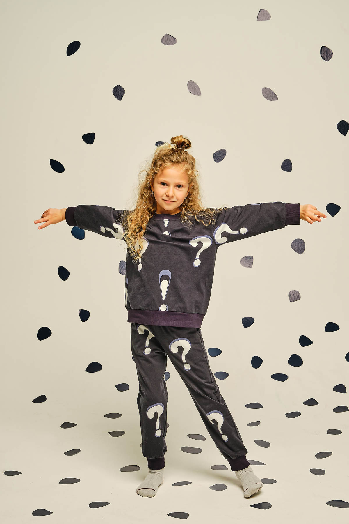 Kız Çocuk Pamuklu Uzun Pijama Takımı