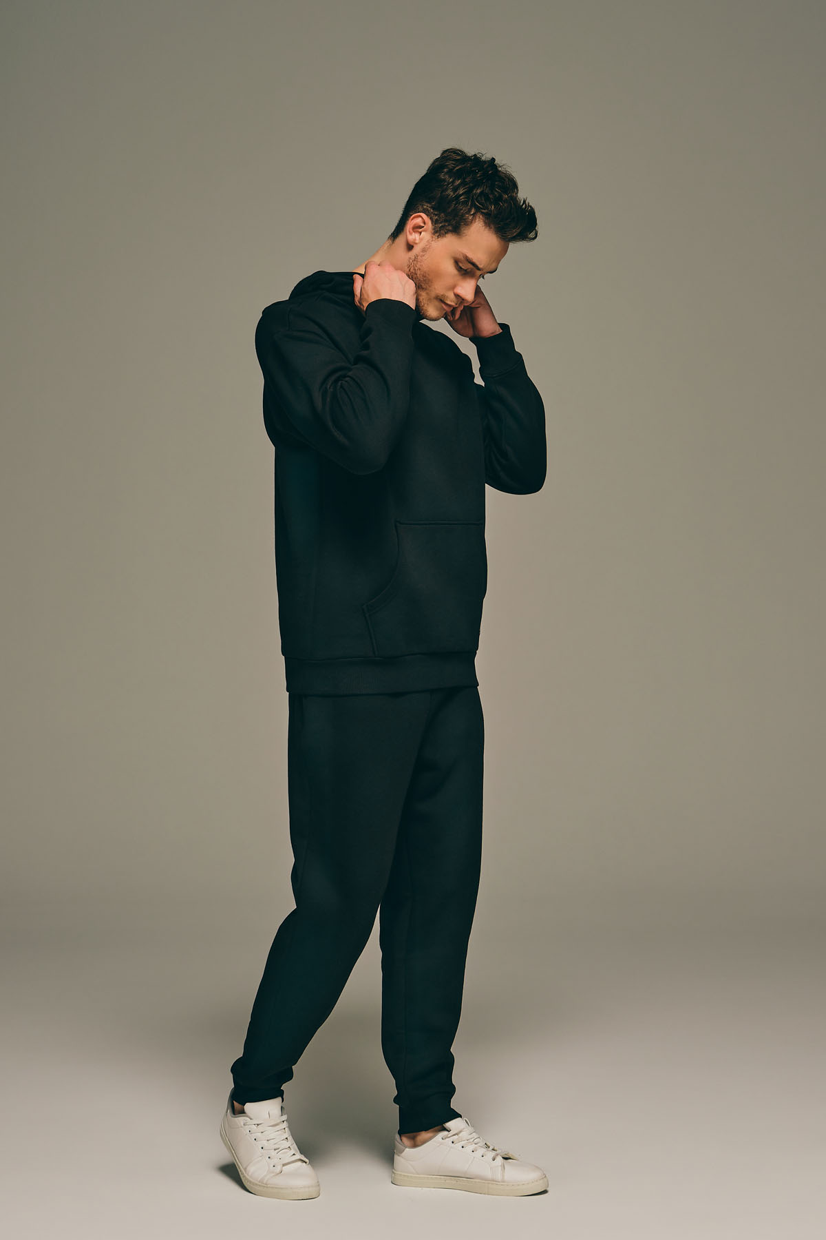 Erkek Pamuklu Şardonlu Ev Giyim Takım