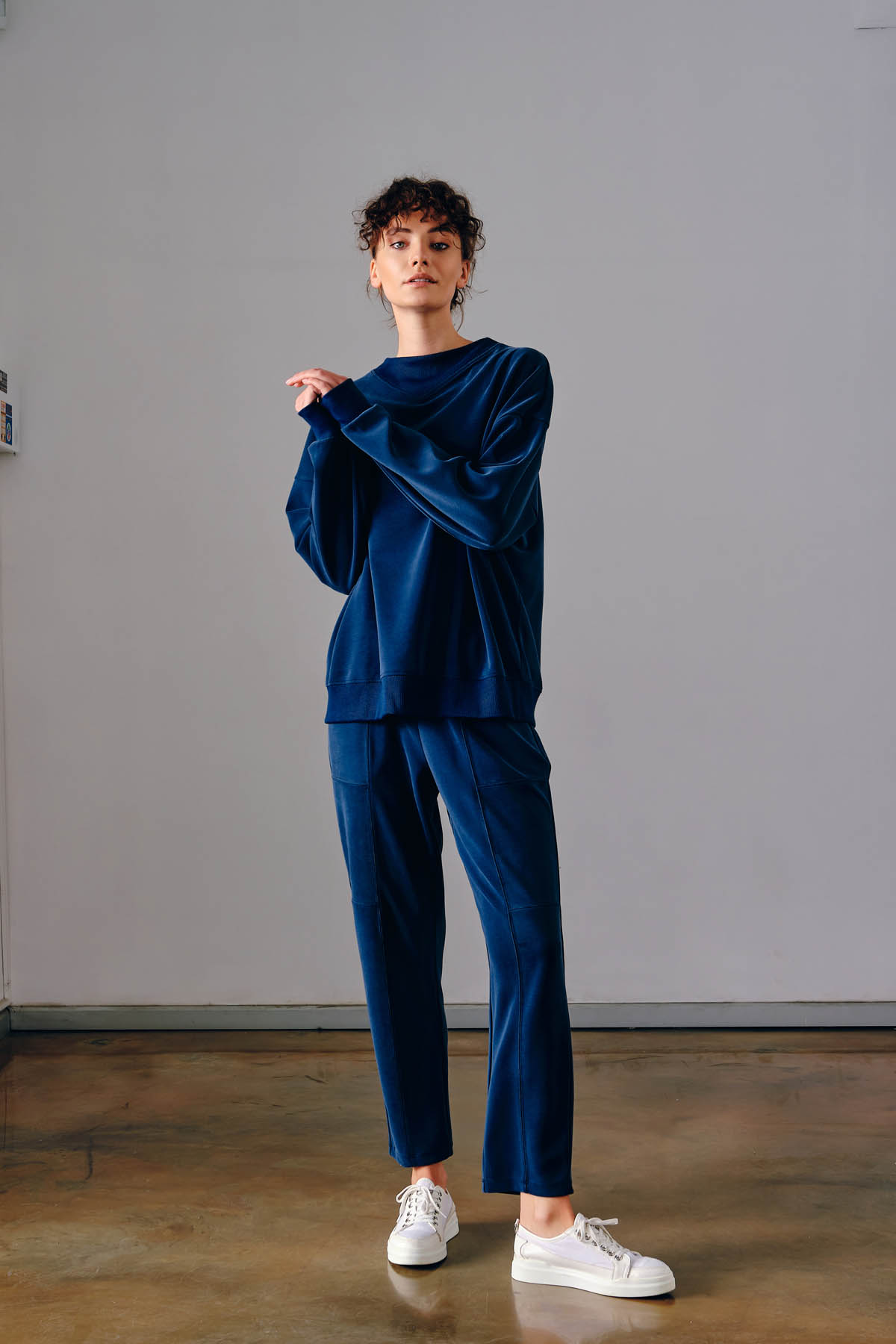 Kadın Soft Touch Dikiş Detaylı Pantolon