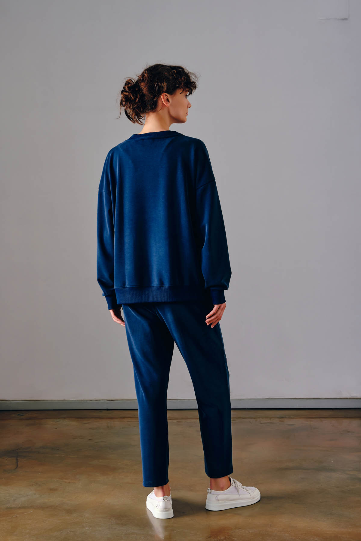 Kadın Soft Touch Oversize Sweatshirt	
