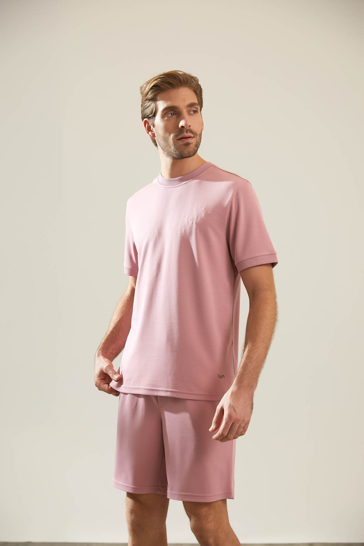 Erkek Cupro Pique Cepli Kısa Kol T-shirt