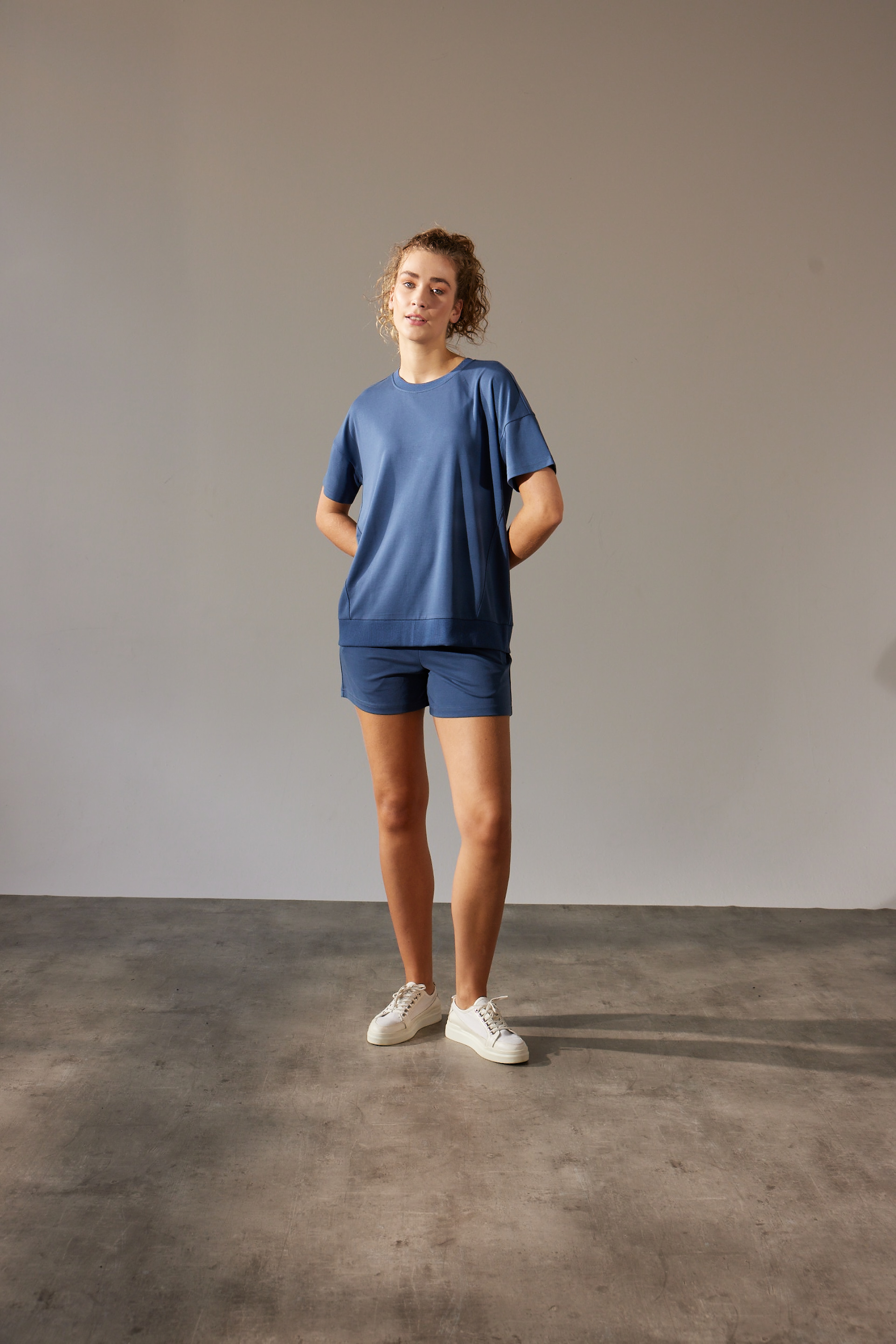 Kadın Cupro Pique Cepli Şort