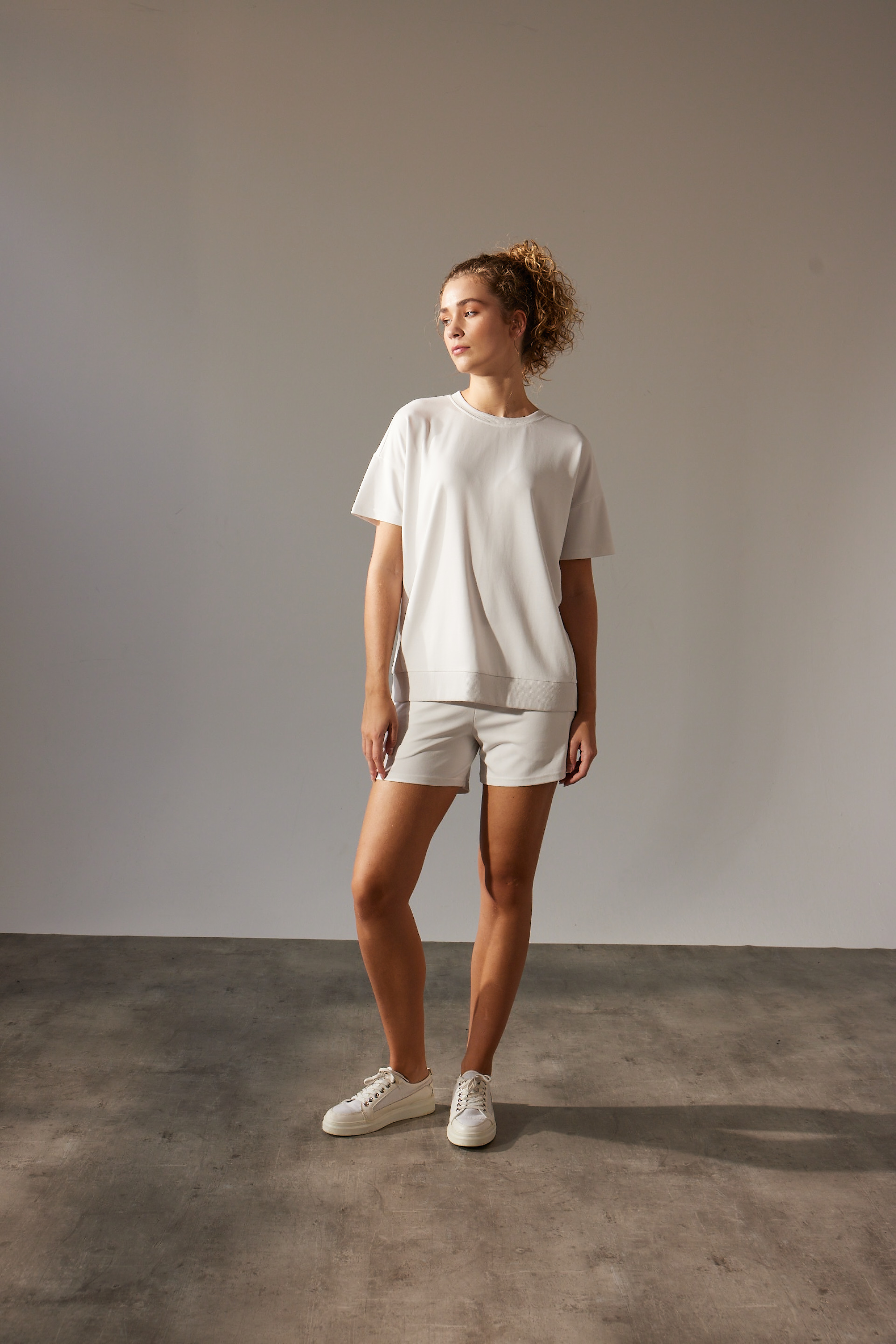 Kadın Cupro Pique Cepli Şort