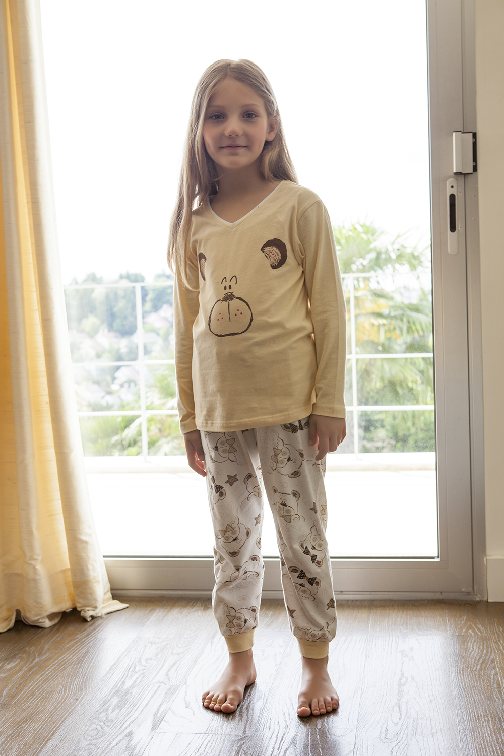 HAYS TRINA PENYE KIZ ÇOCUK 2LI UZUN PIJAMA TAKIMI