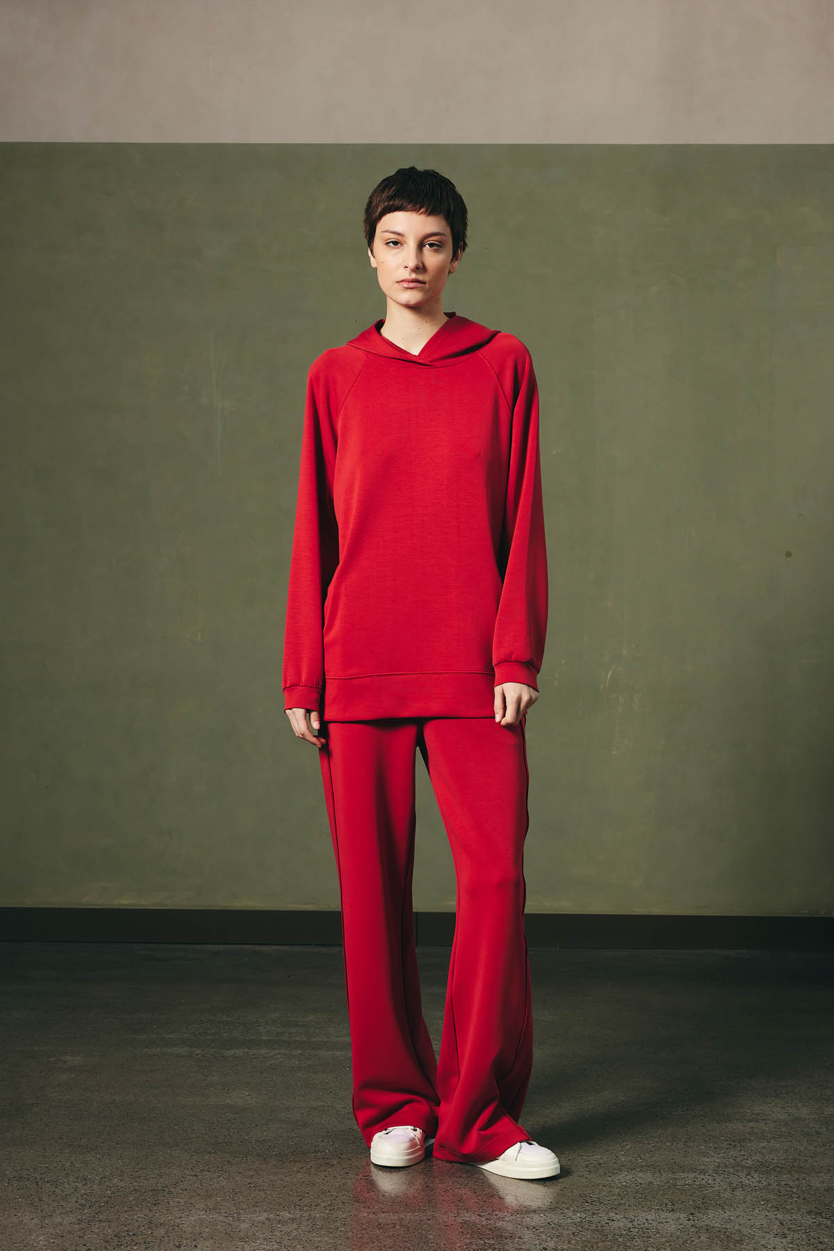 Kadın Soft Touch Cepli Uzun Pantolon