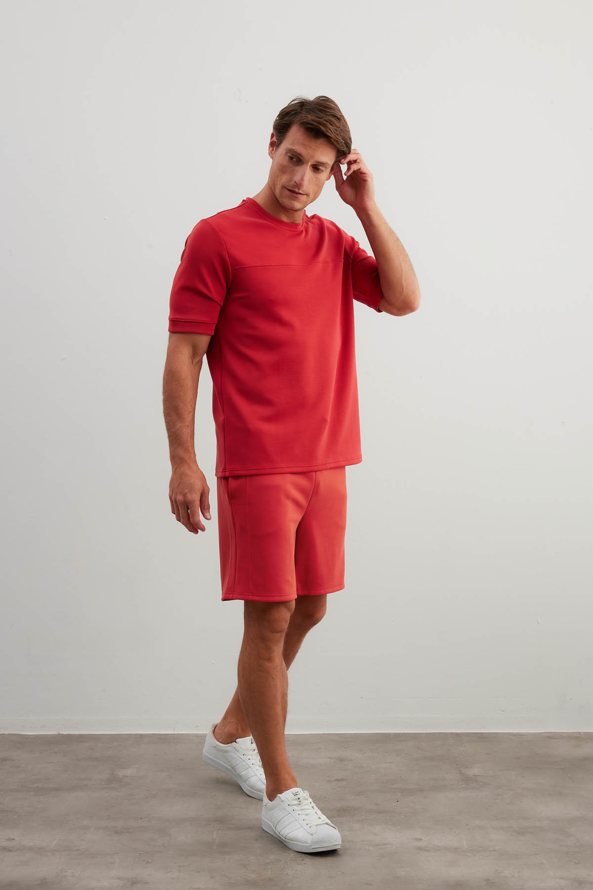 Erkek Soft Touch Cepli Şort