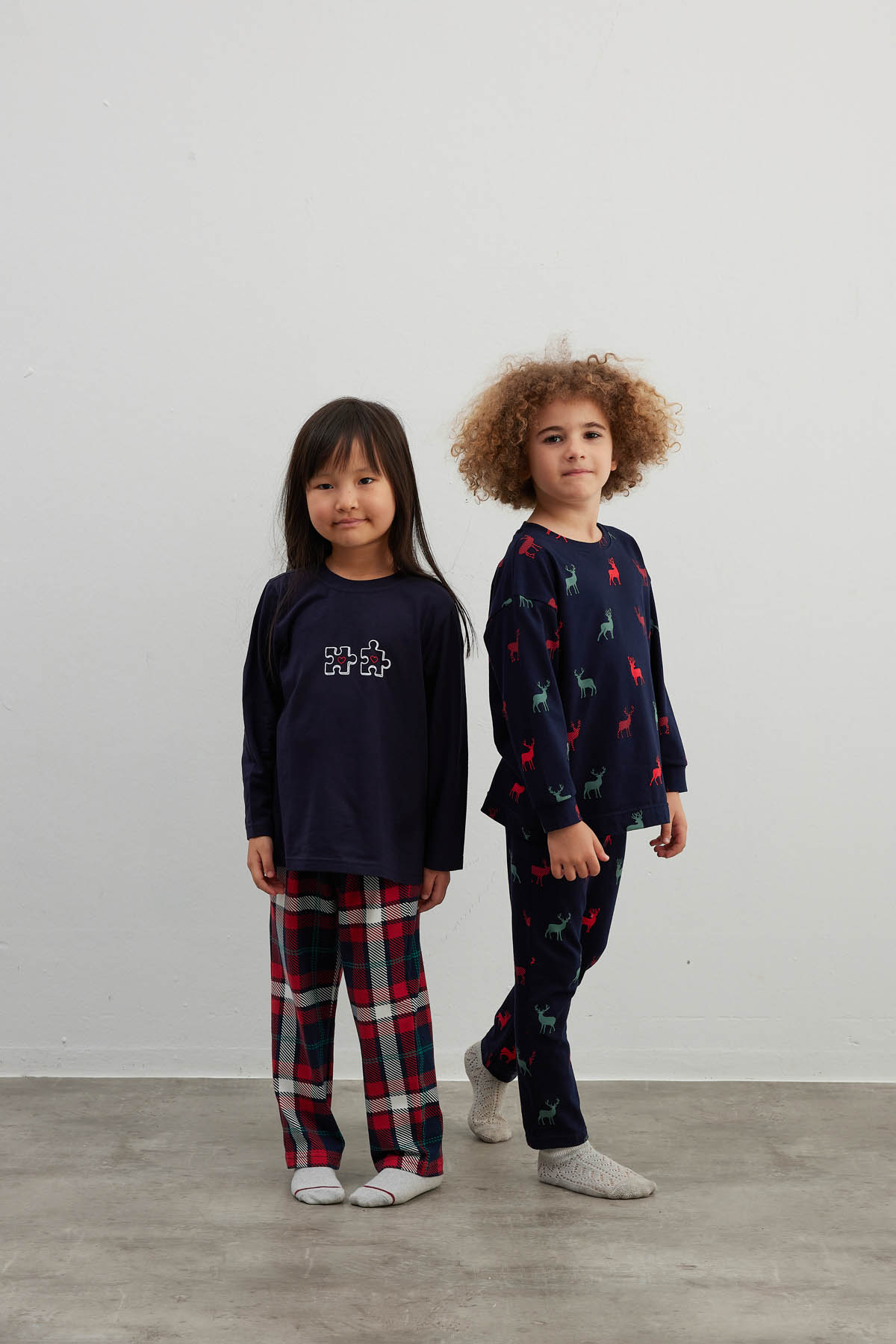 Erkek Çocuk Pamuklu Uzun Kollu Pijama Takımı