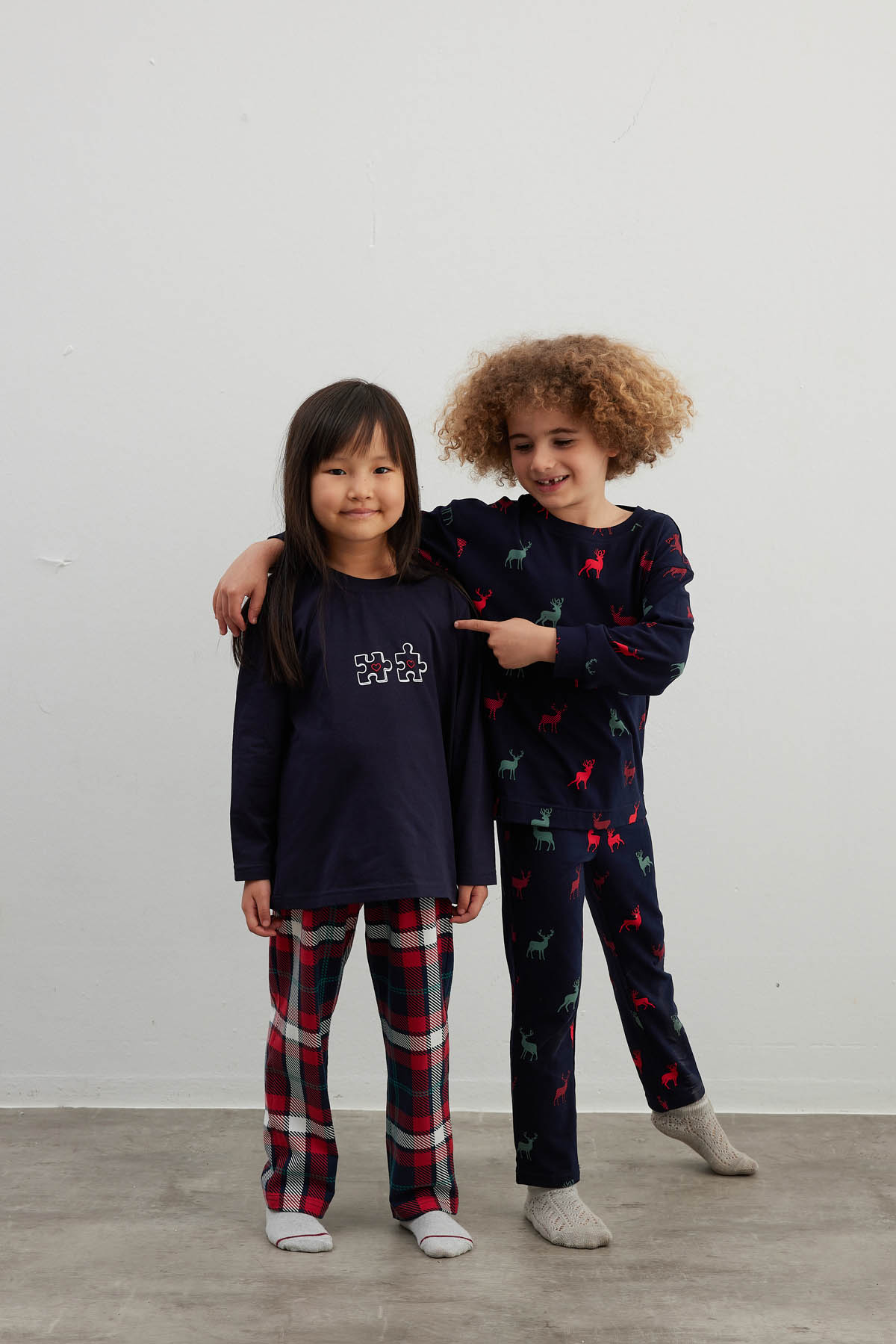 Erkek Çocuk Pamuklu Uzun Kollu Pijama Takımı