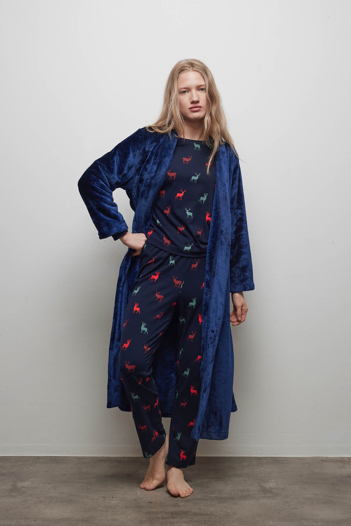 Kadın Yumuşak Dokulu Sabahlık